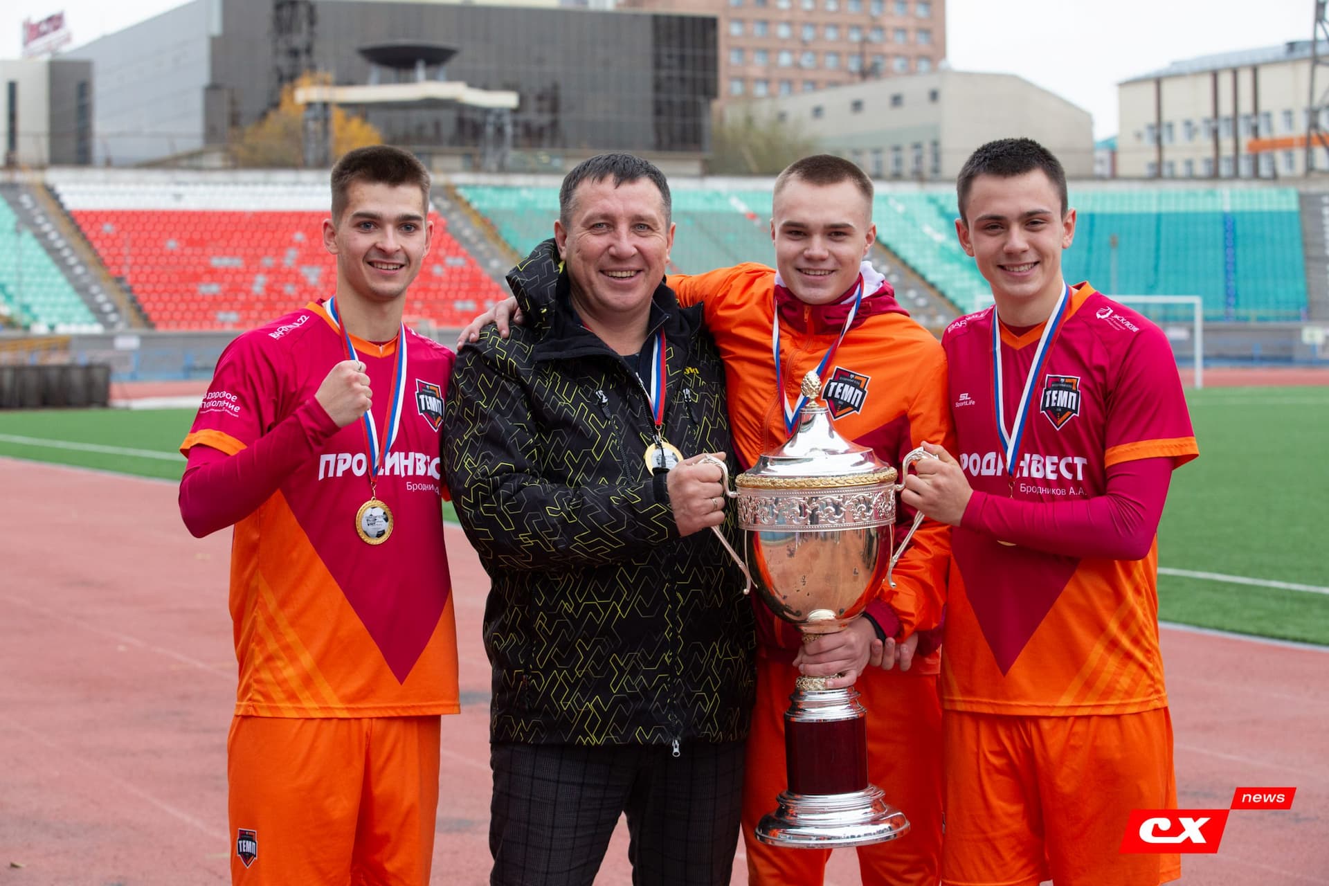 «Байкал» 1:2 «Темп». Кубок Сибири. Финал. 10.10.2021. CX News — кадр 171