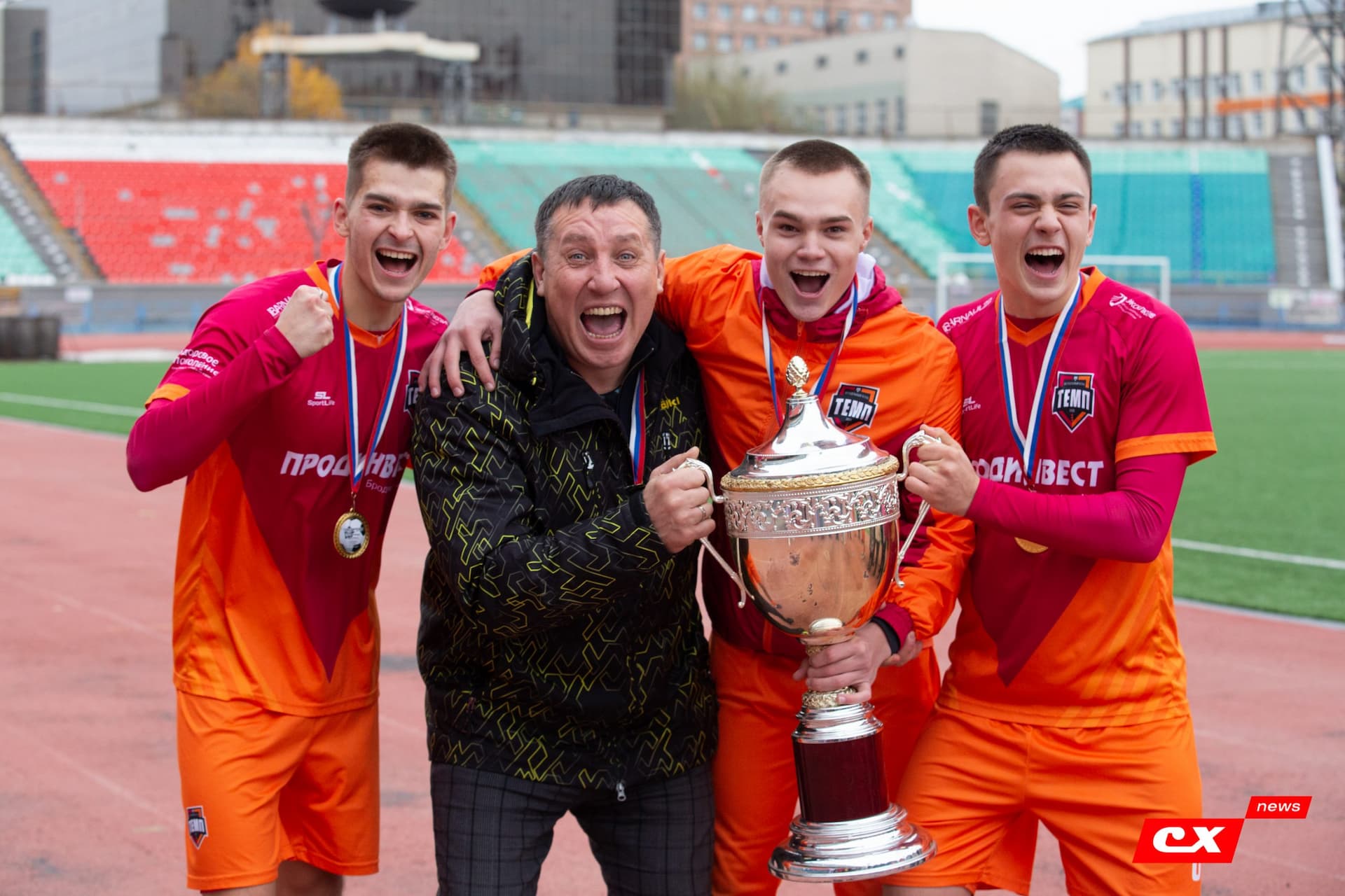 «Байкал» 1:2 «Темп». Кубок Сибири. Финал. 10.10.2021. CX News — кадр 172