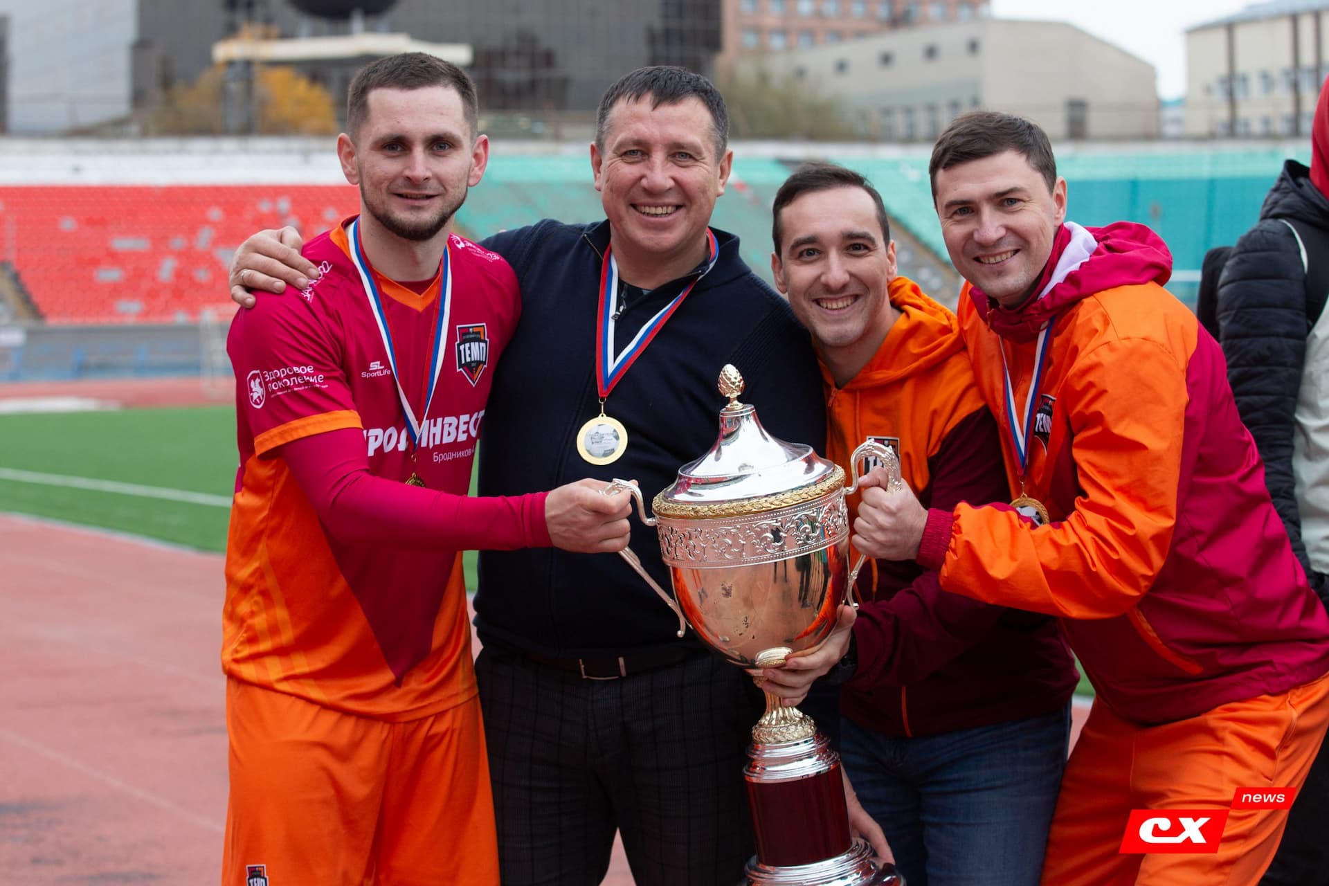 «Байкал» 1:2 «Темп». Кубок Сибири. Финал. 10.10.2021. CX News — кадр 176