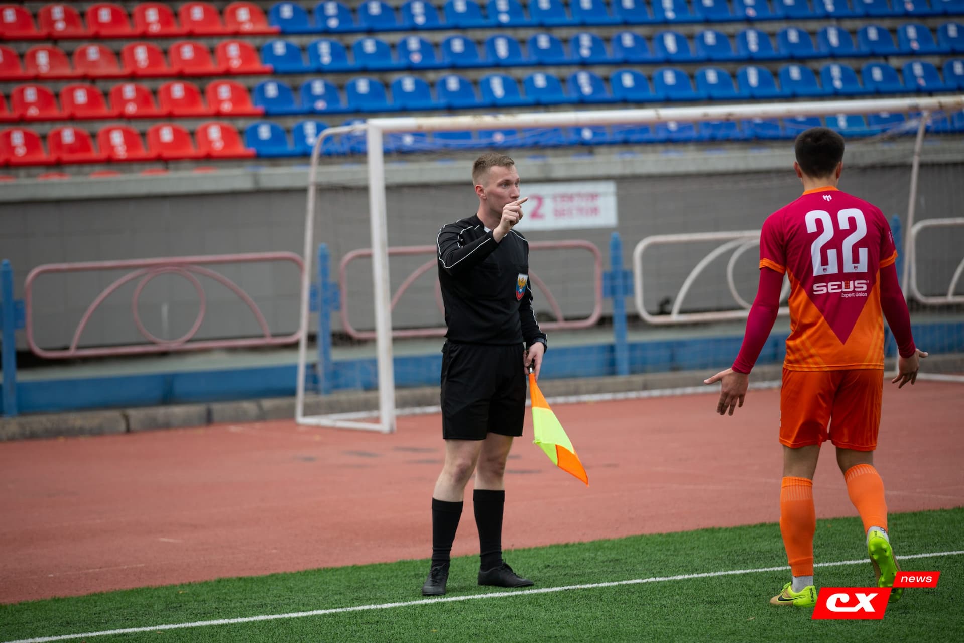 «Байкал» 1:2 «Темп». Кубок Сибири. Финал. 10.10.2021. CX News — кадр 30