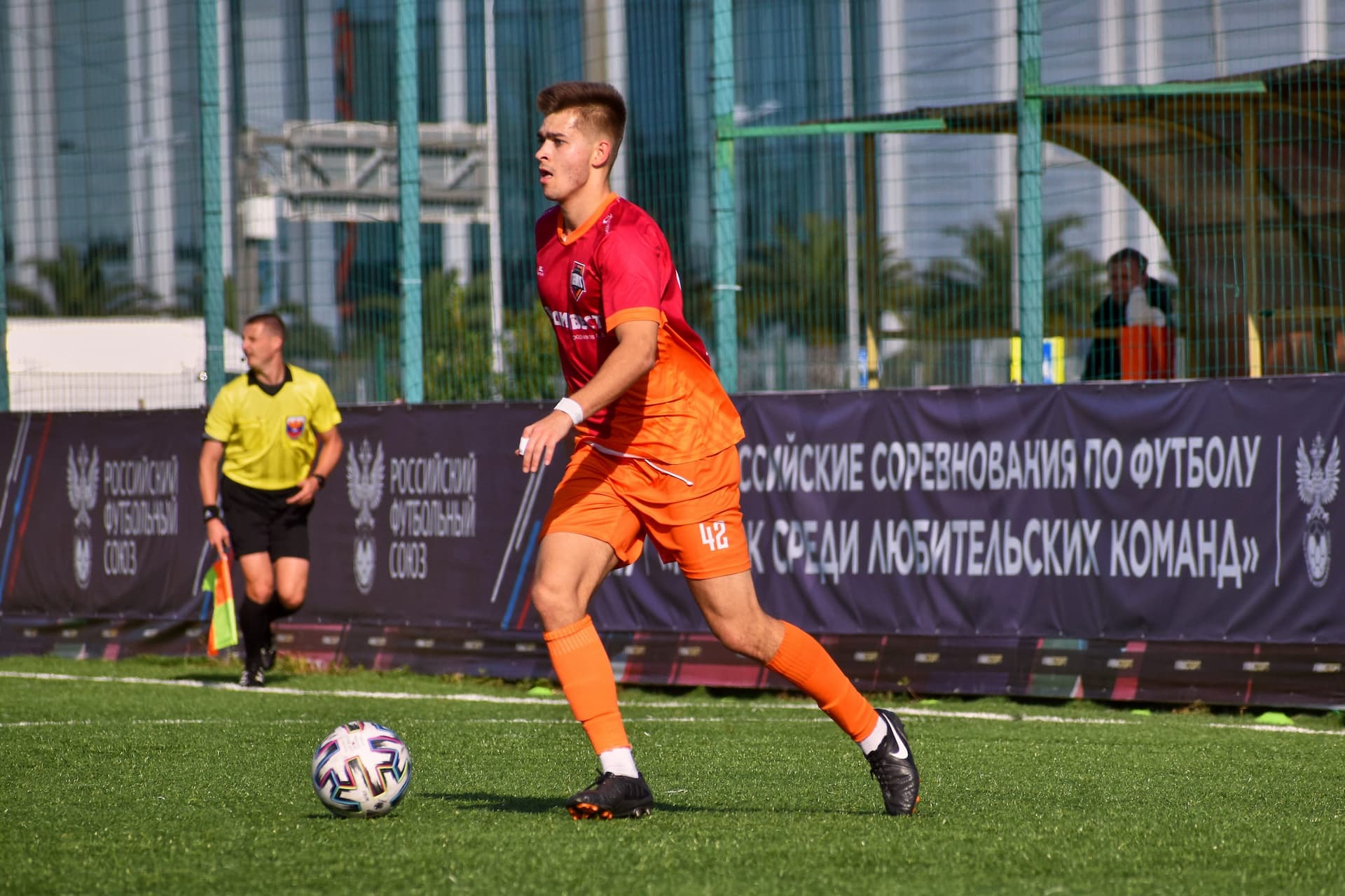 «Дорожник» 7:0 «Темп». Кубок любительских команд. 16.11.2021 — кадр 87