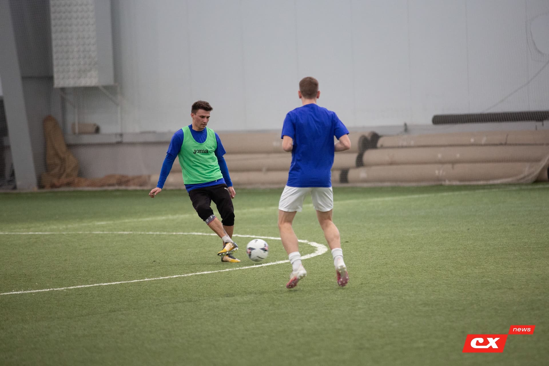 «Темп» 0:2 «Динамо». Контрольный матч. 02.04.2022. CX News — кадр 6