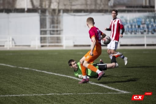 «Темп» 12:1 «Полимер-М». Турнир В. Фомичёва. 15.04.2022. CX News — кадр 18