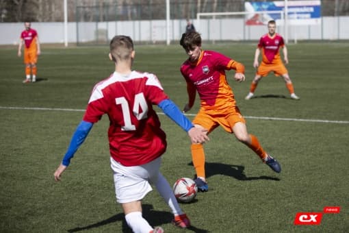 «Темп» 12:1 «Полимер-М». Турнир В. Фомичёва. 15.04.2022. CX News — кадр 25