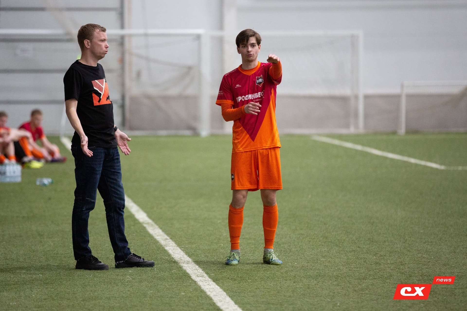 «Темп» 0:2 «Динамо». Контрольный матч. 02.04.2022. CX News — кадр 46