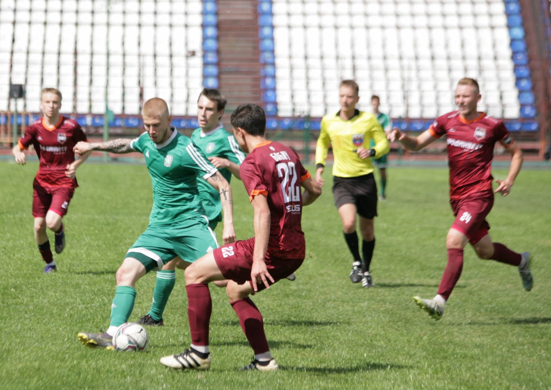 «Томь-М» 1:3 «Темп». III дивизион. 12.06.2022. ФК «Томь» — кадр 21