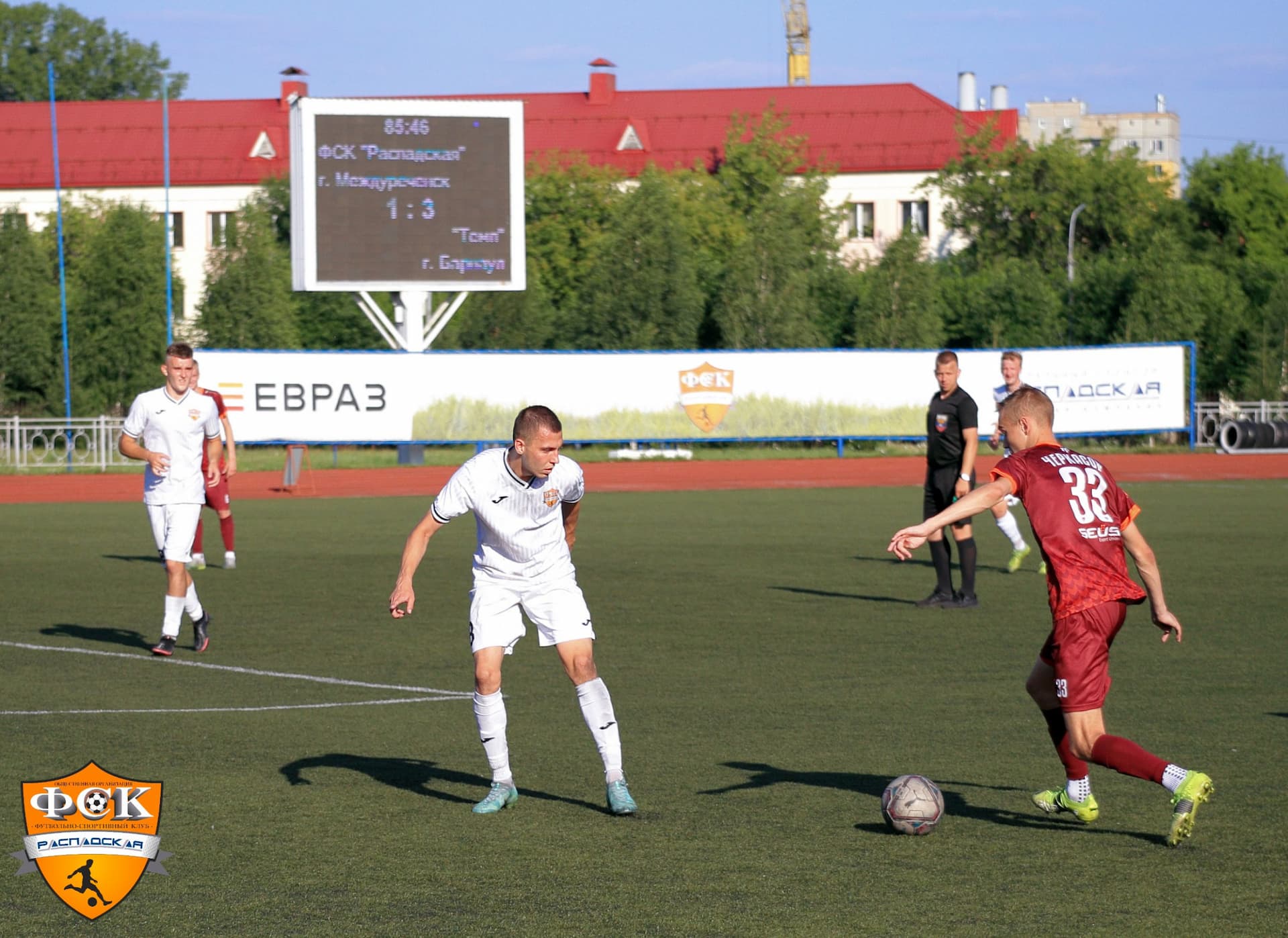«Распадская» 1:3 «Темп». III дивизион. 10.07.2022. «Распадская» — кадр 13