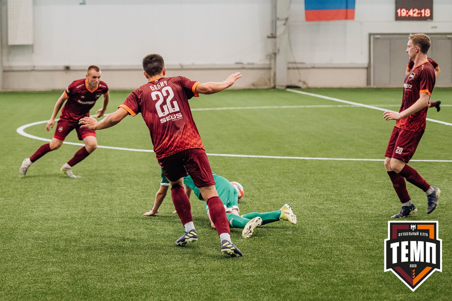 «Темп» 0:1 «Новосибирск-М». III дивизион. 07.08.2022 — кадр 184