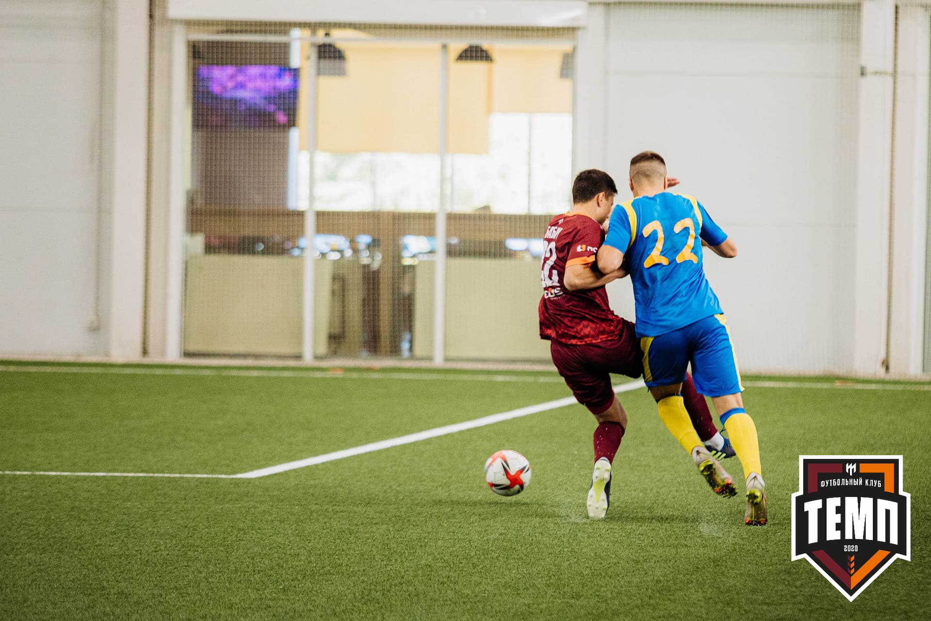 «Темп» 3:2 «Строитель». III дивизион. 28.08.2022 — кадр 14