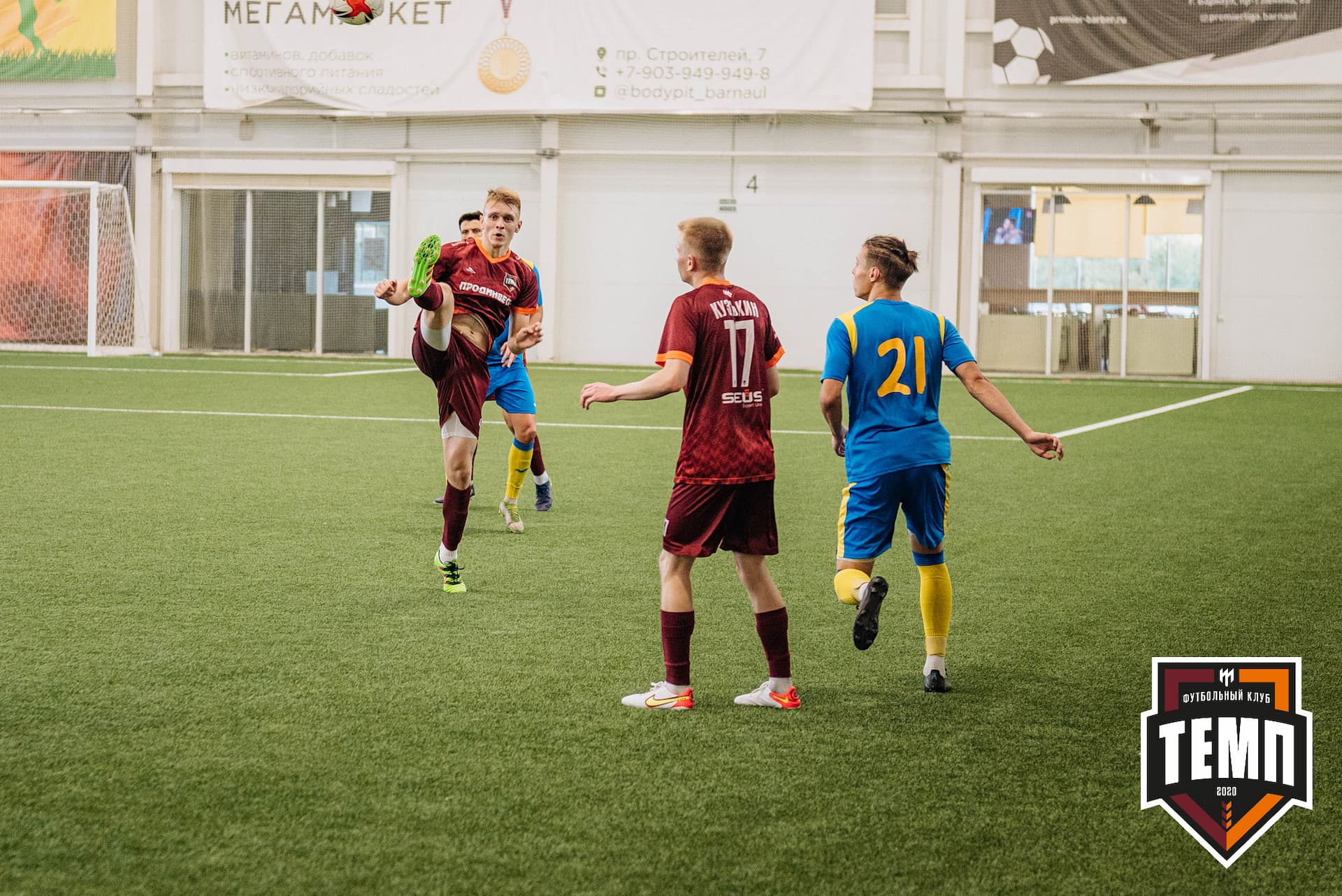 «Темп» 3:2 «Строитель». III дивизион. 28.08.2022 — кадр 299