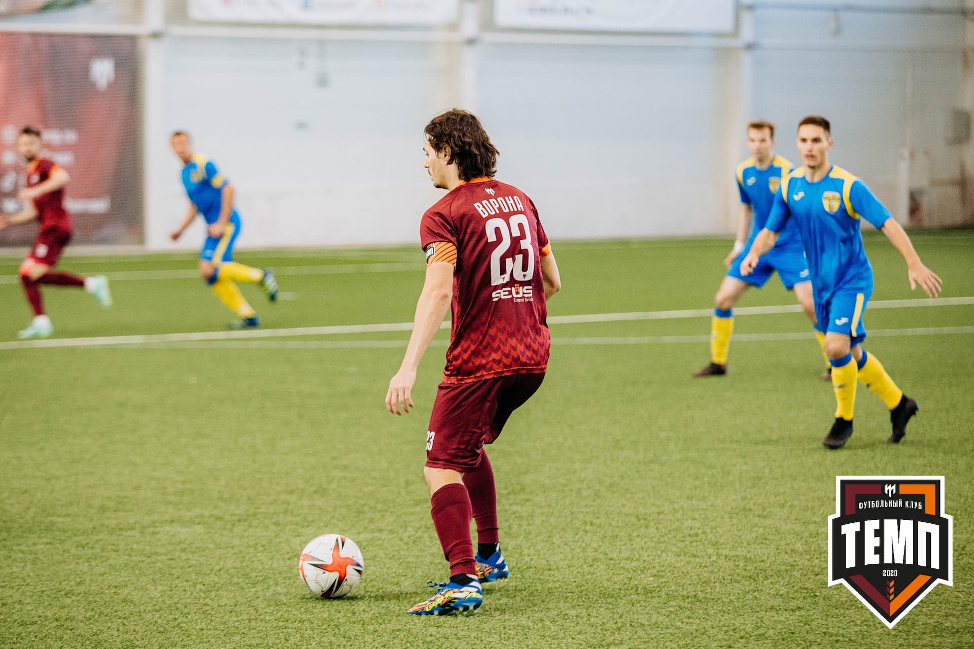 «Темп» 3:2 «Строитель». III дивизион. 28.08.2022 — кадр 38