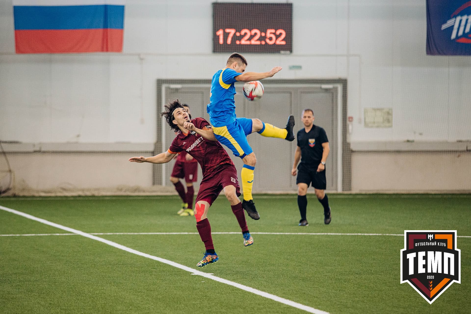 «Темп» 3:2 «Строитель». III дивизион. 28.08.2022 — кадр 82