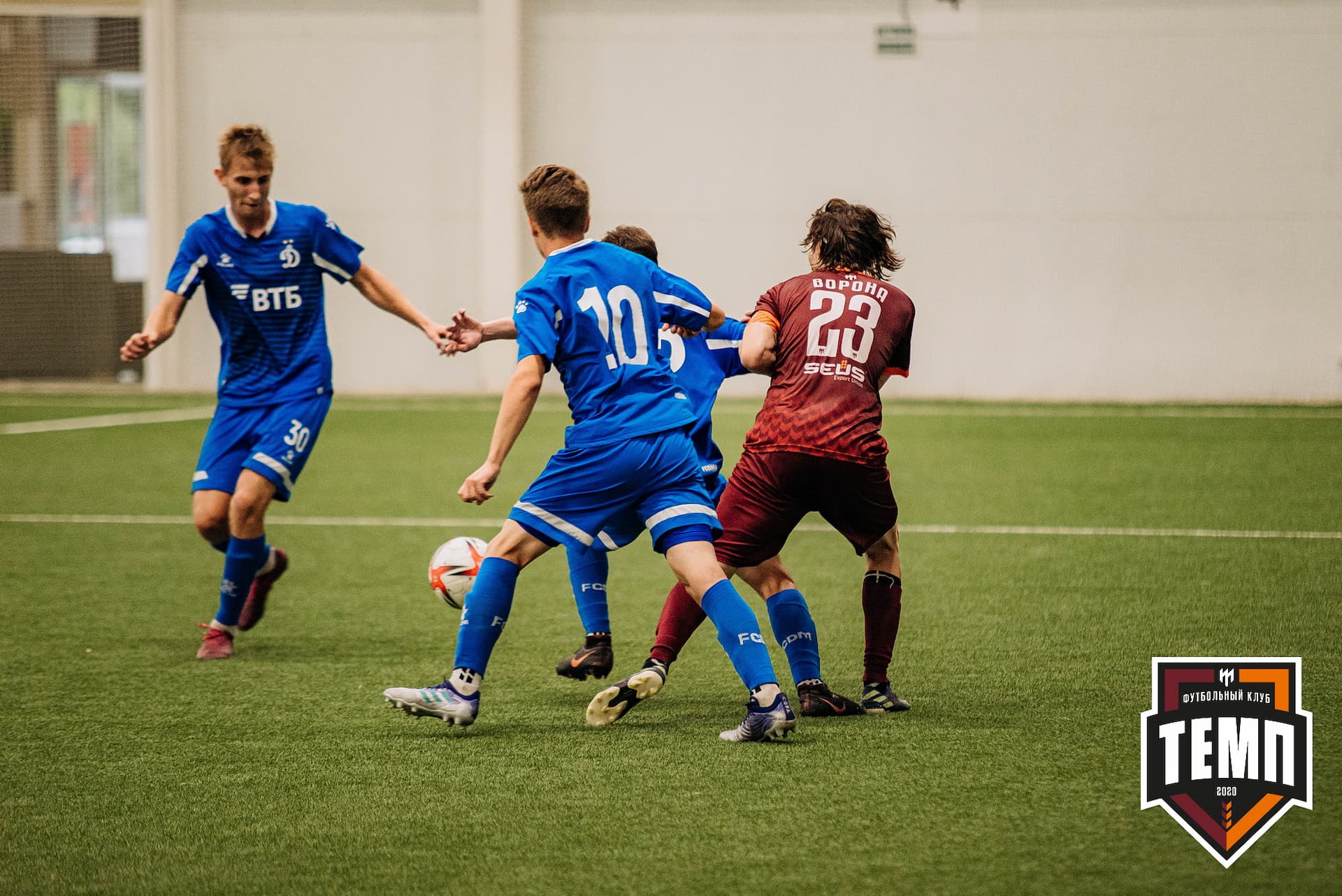 «Темп» 5:1 «Динамо-Барнаул-М». III дивизион. 13.08.2022 — кадр 1