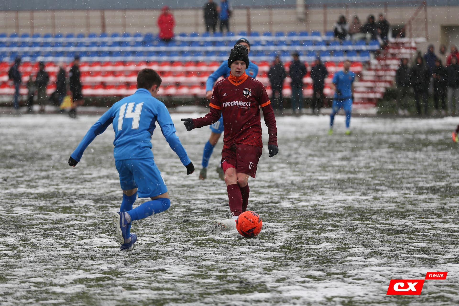 «Темп» 5:0 «Енисей-М». III дивизион. 30.09.2022. CX News — кадр 71