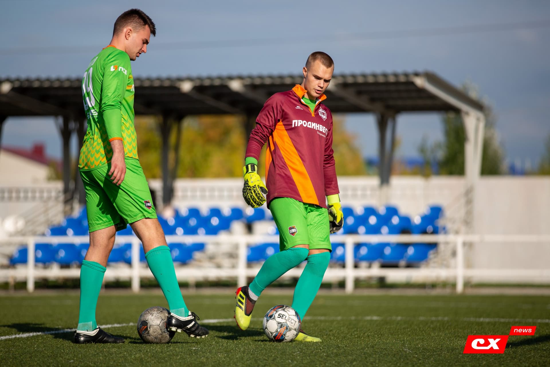 «Полимер» 1:1 «Темп». III дивизион. 02.09.2022. CX News — кадр 15