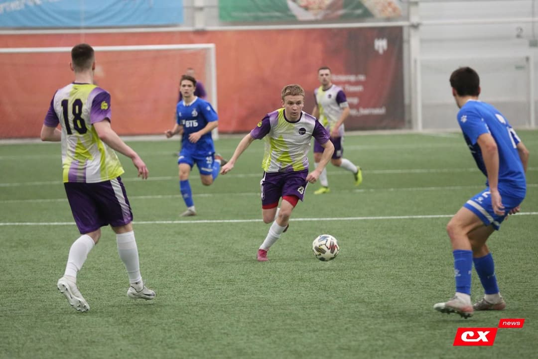 Как игроки ФК «Темп» выступили в первом туре «Лиги .БРО».