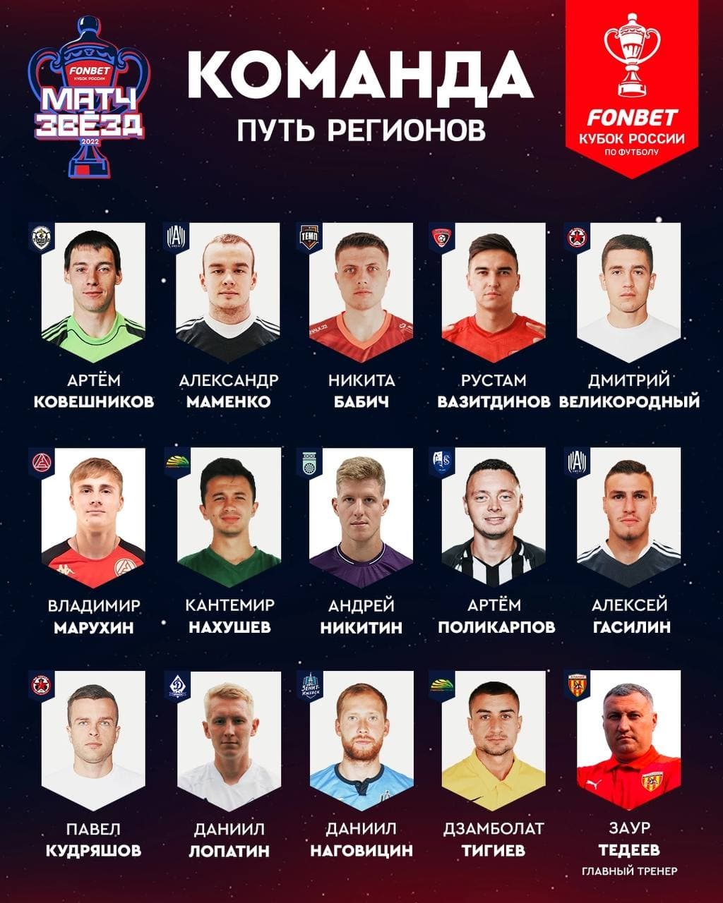 Никита Бабич отправился на «Матч звёзд Кубка России»!