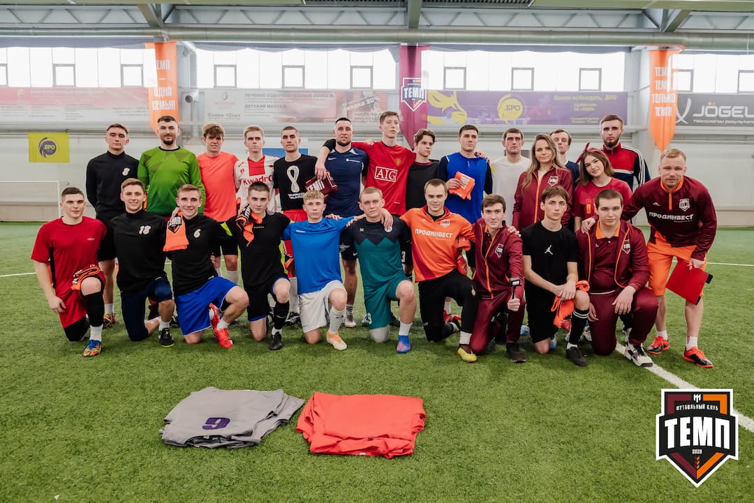 «Темп» провёл просмотр сельских футболистов!