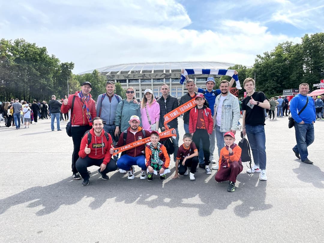 Болельщики «Темпа» побывали на суперфинале Кубка России!