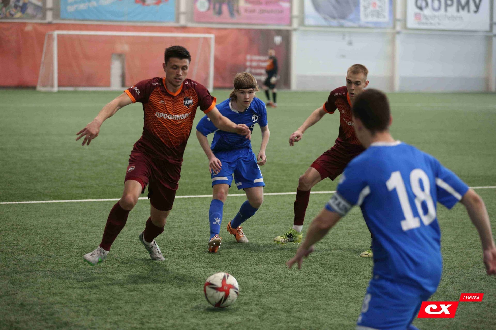 «Темп» 8:1 «Динамо-Барнаул-М». III дивизион. 03.06.2023. CX News — кадр 49