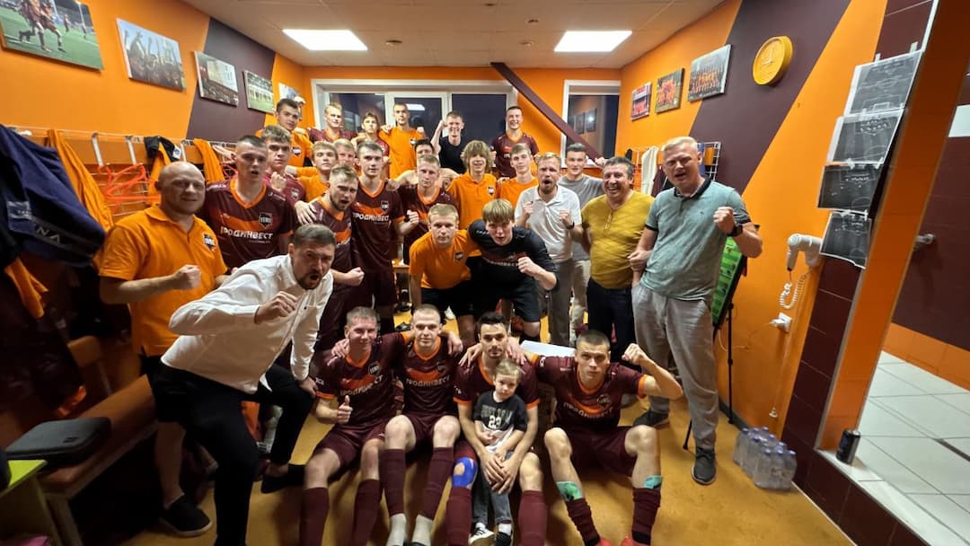 Разгромная волевая победа над «Байкалом»!