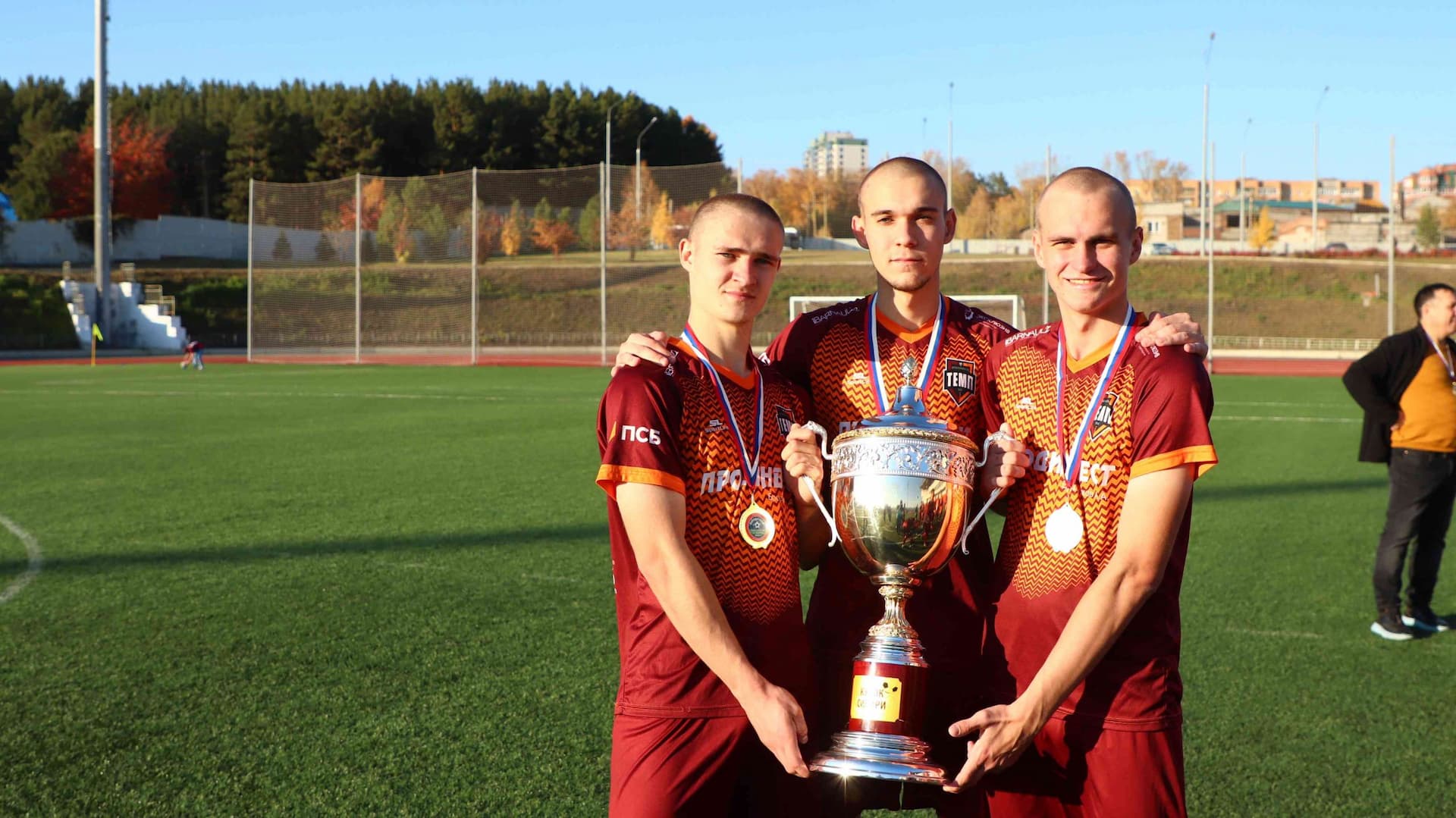 «Бурятия» 0:1 «Темп». Кубок Сибири. 08.10.2023. МОО СФФ «Сибирь», новостной портал «Новая Бурятия» и пресс-служба ФК «Бурятия». — кадр 3