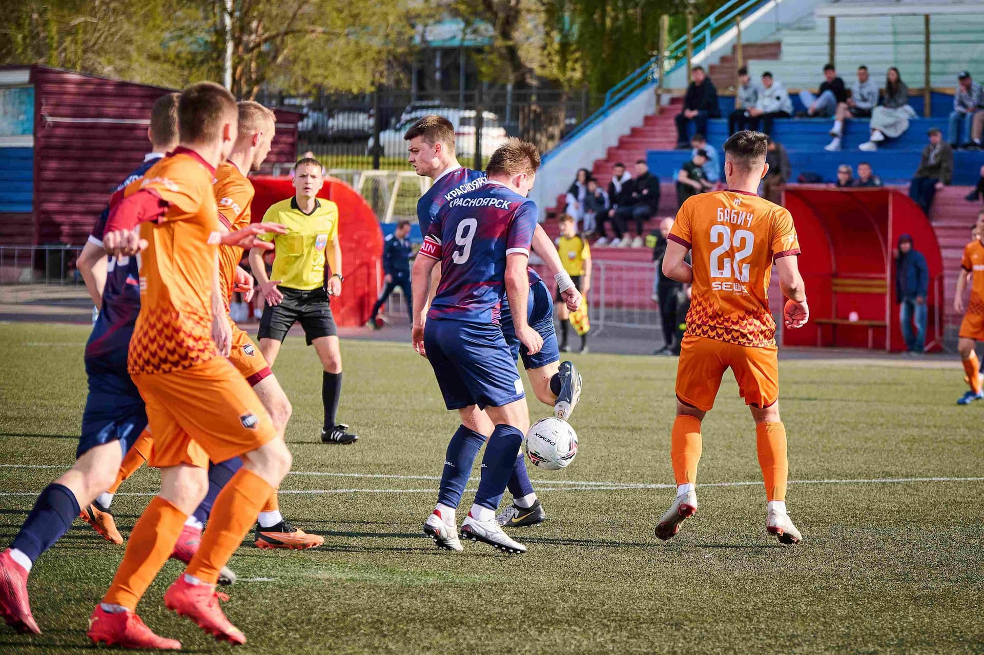 «Рассвет» 0:3 «Темп». Третья лига. 17.05.2024. Екатерина Данюк — кадр 119