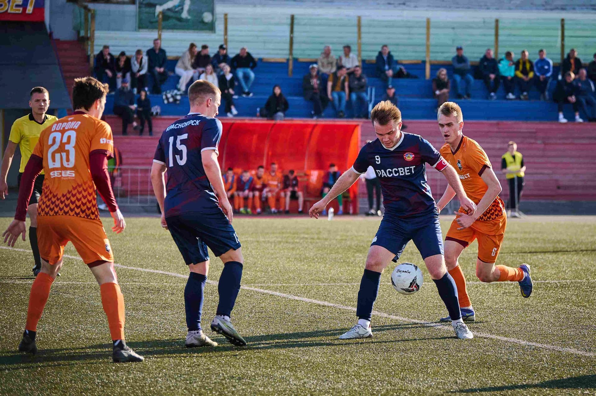 «Рассвет» 0:3 «Темп». Третья лига. 17.05.2024. Екатерина Данюк — кадр 177