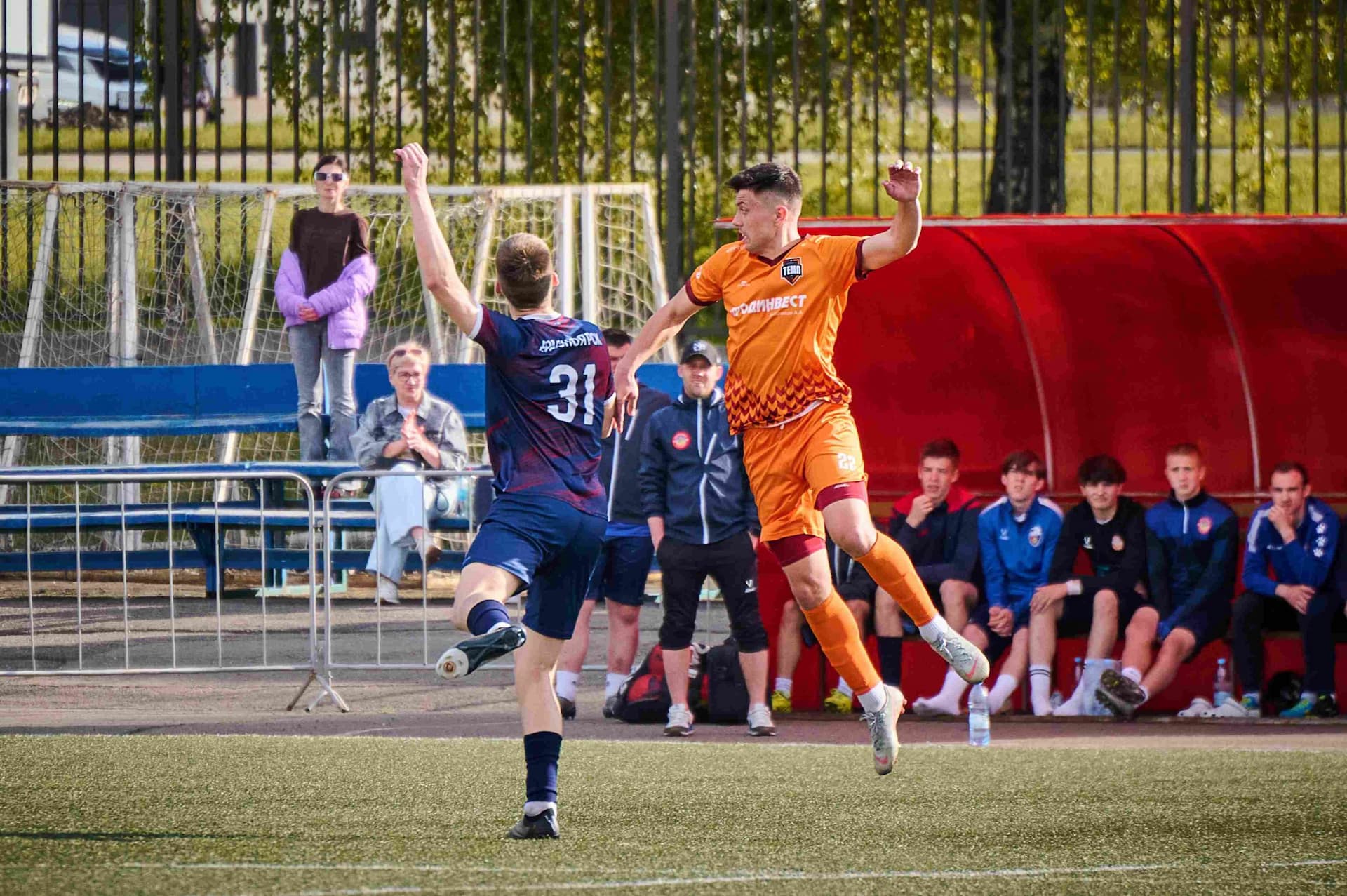 «Рассвет» 0:3 «Темп». Третья лига. 17.05.2024. Екатерина Данюк — кадр 93