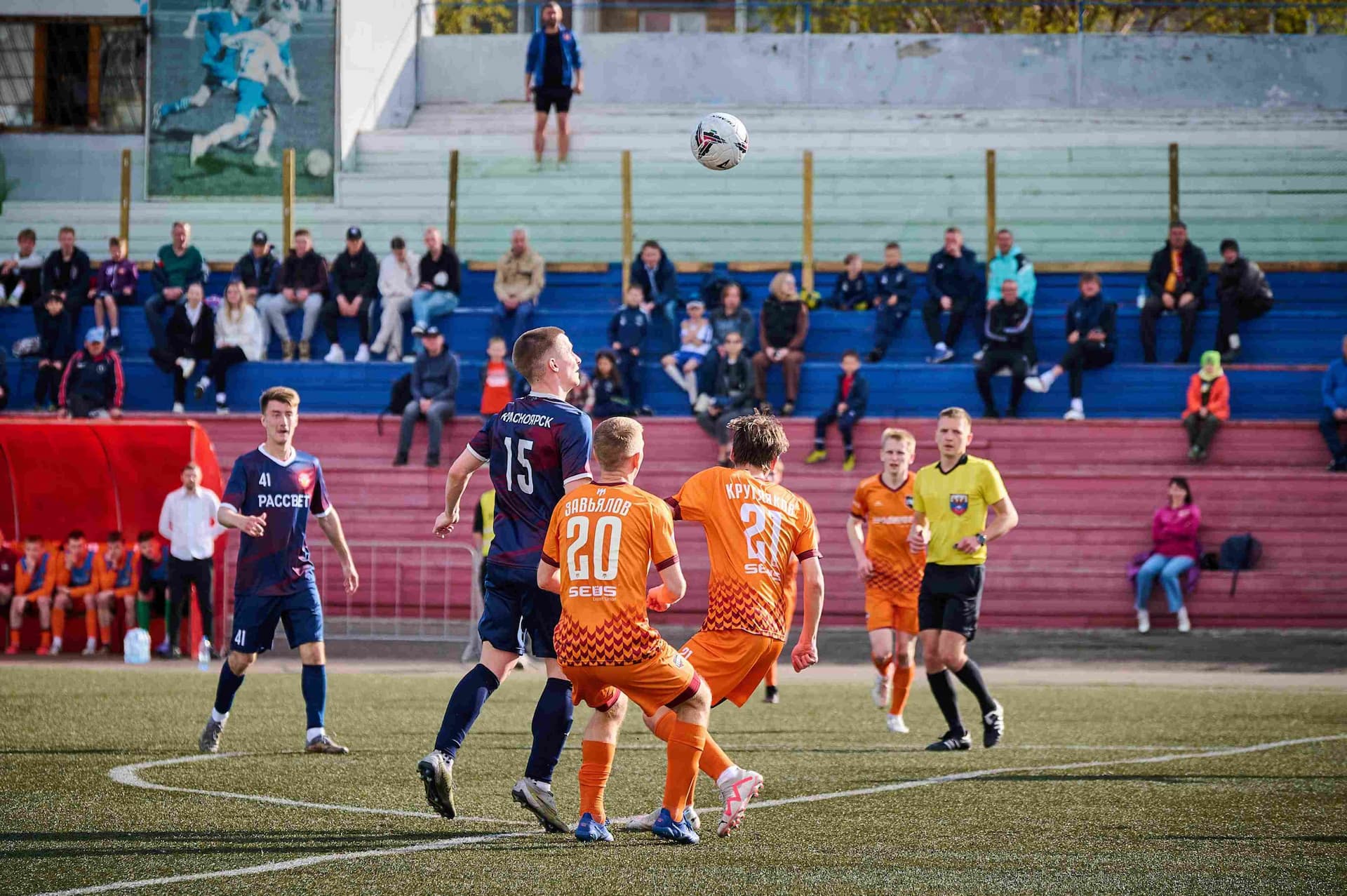 «Рассвет» 0:3 «Темп». Третья лига. 17.05.2024. Екатерина Данюк — кадр 95