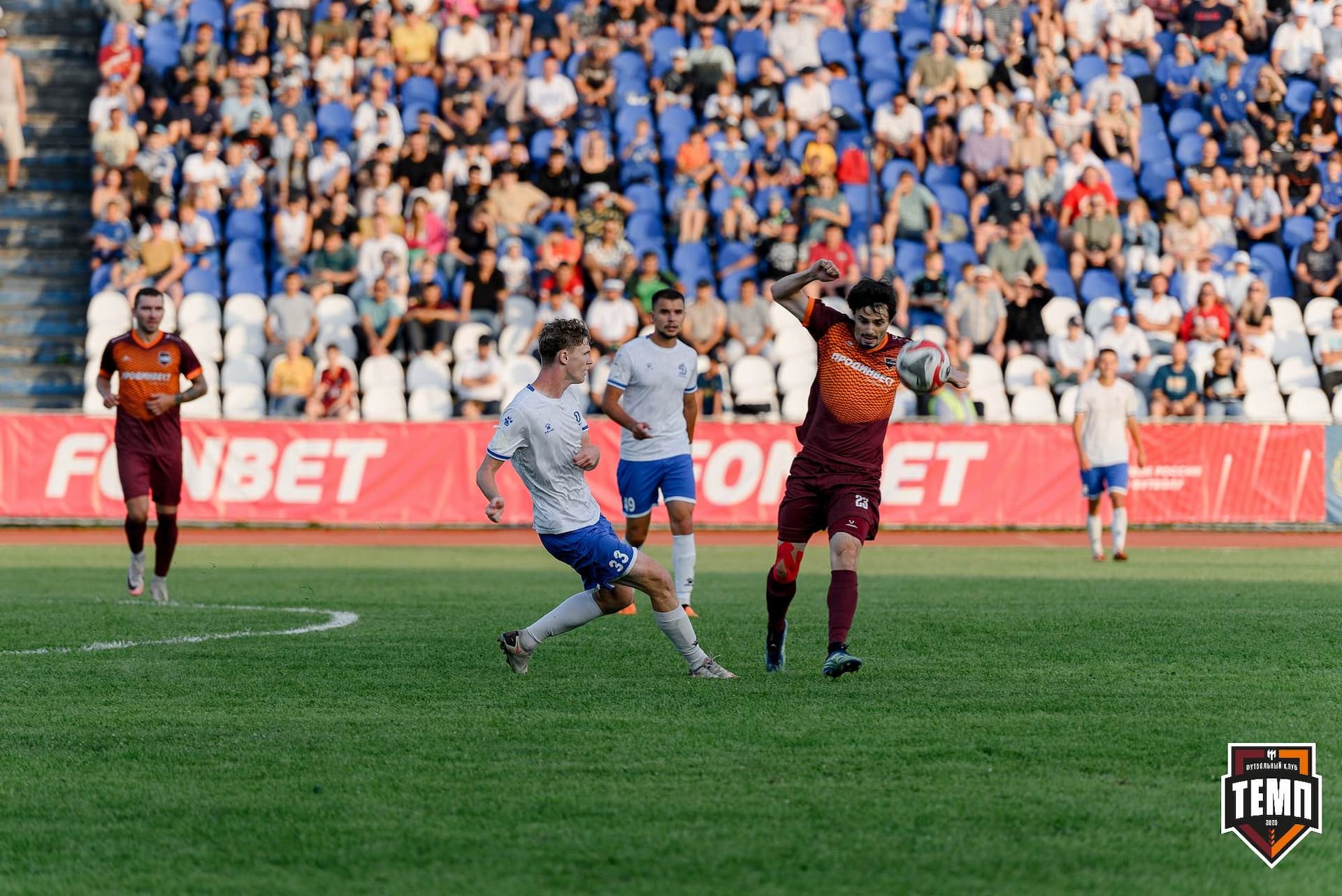 «Темп» 2:1 «Динамо-Барнаул». Fonbet Кубок России. 31.07.2024 — кадр 527