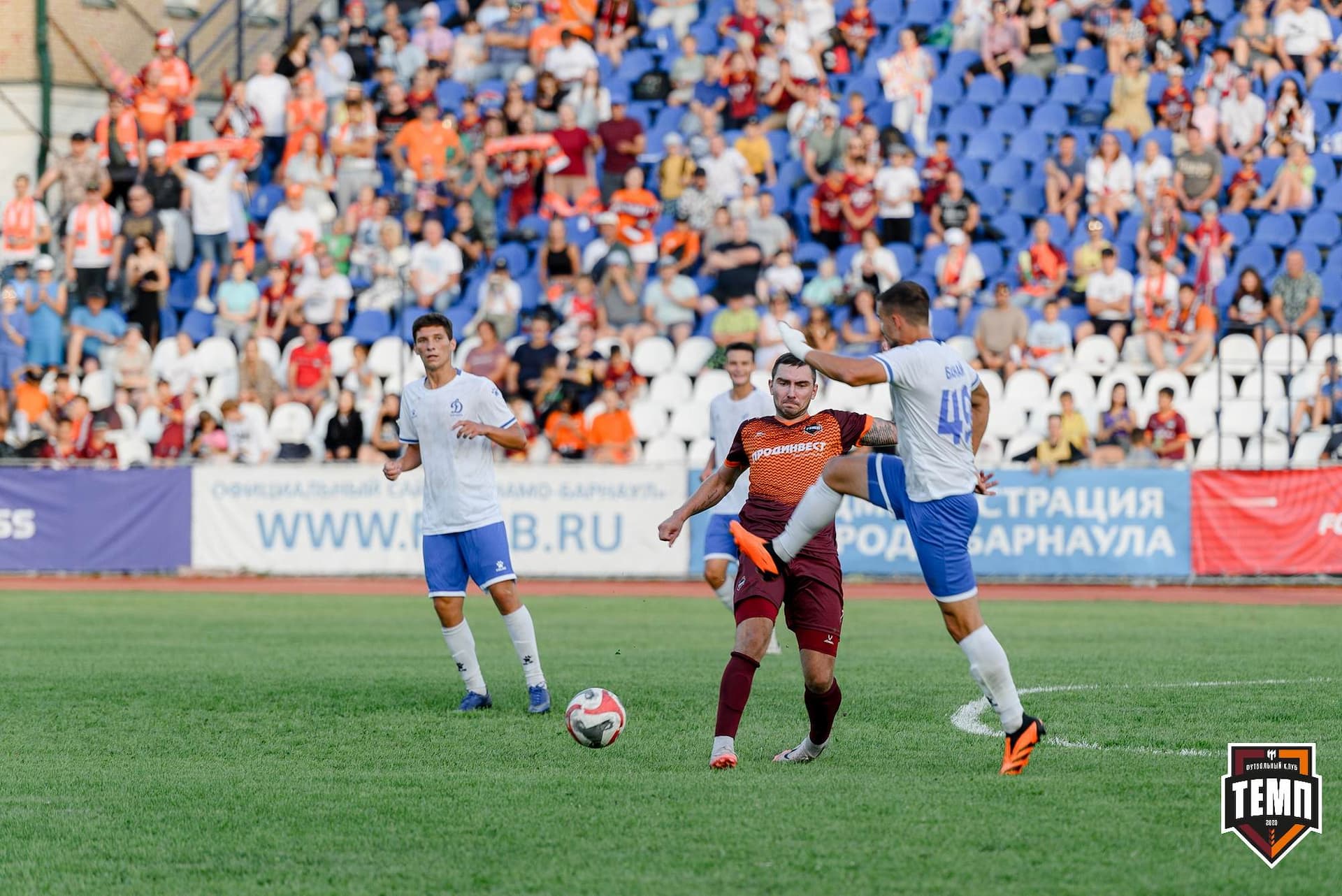 «Темп» 2:1 «Динамо-Барнаул». Fonbet Кубок России. 31.07.2024 — кадр 534