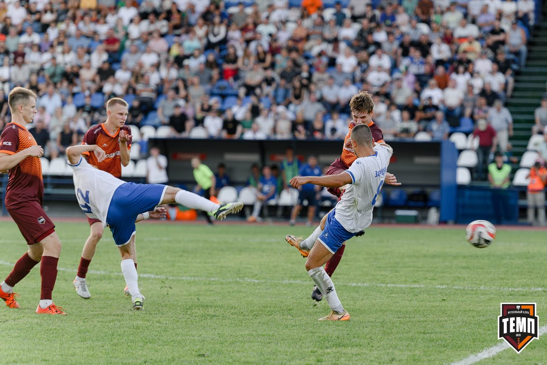 «Темп» 2:1 «Динамо-Барнаул». Fonbet Кубок России. 31.07.2024 — кадр 603