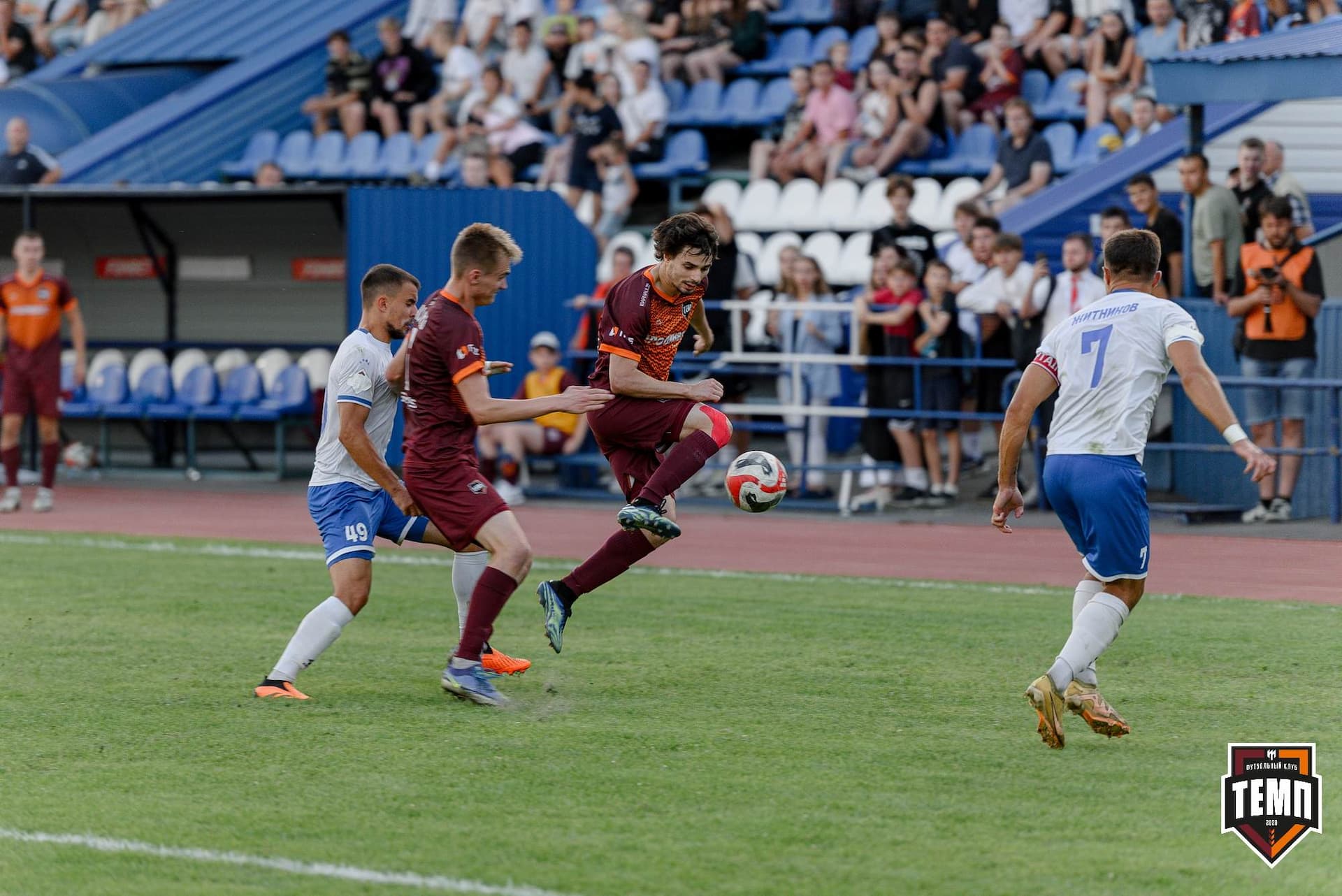 «Темп» 2:1 «Динамо-Барнаул». Fonbet Кубок России. 31.07.2024 — кадр 653