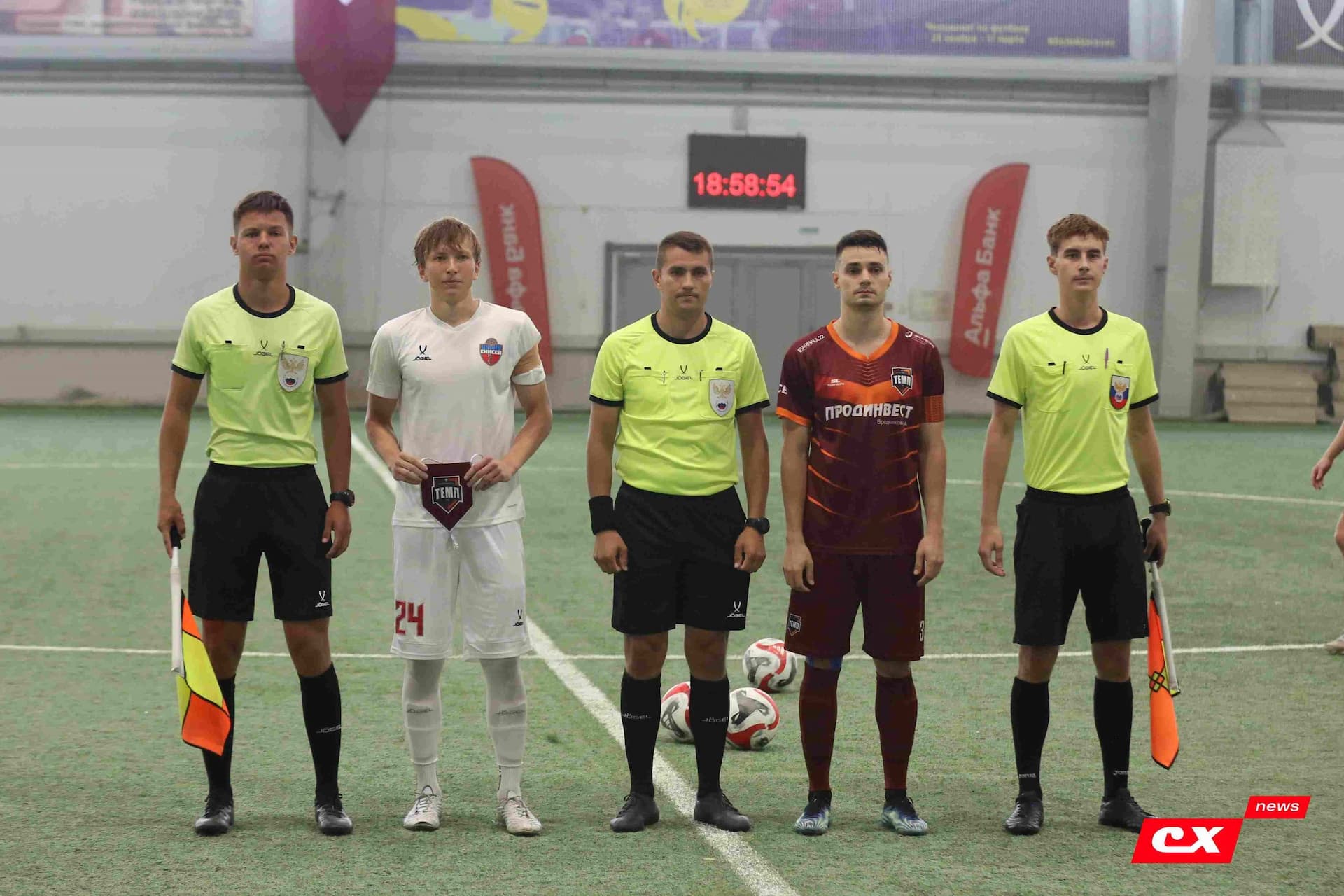 «Темп» 6:0 «Енисей-М». Третья лига. 15.08.2025. Владимир Мартынов («CX News») — кадр 123