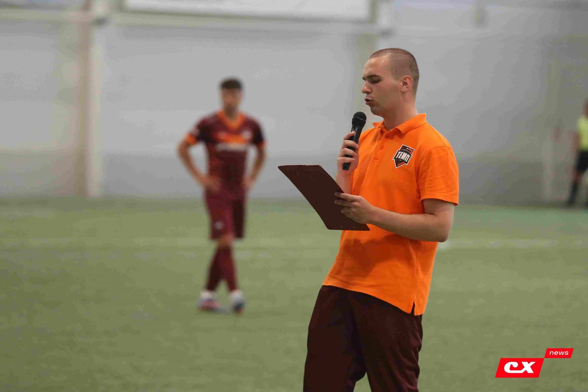 «Темп» 6:0 «Енисей-М». Третья лига. 15.08.2025. Владимир Мартынов («CX News») — кадр 125