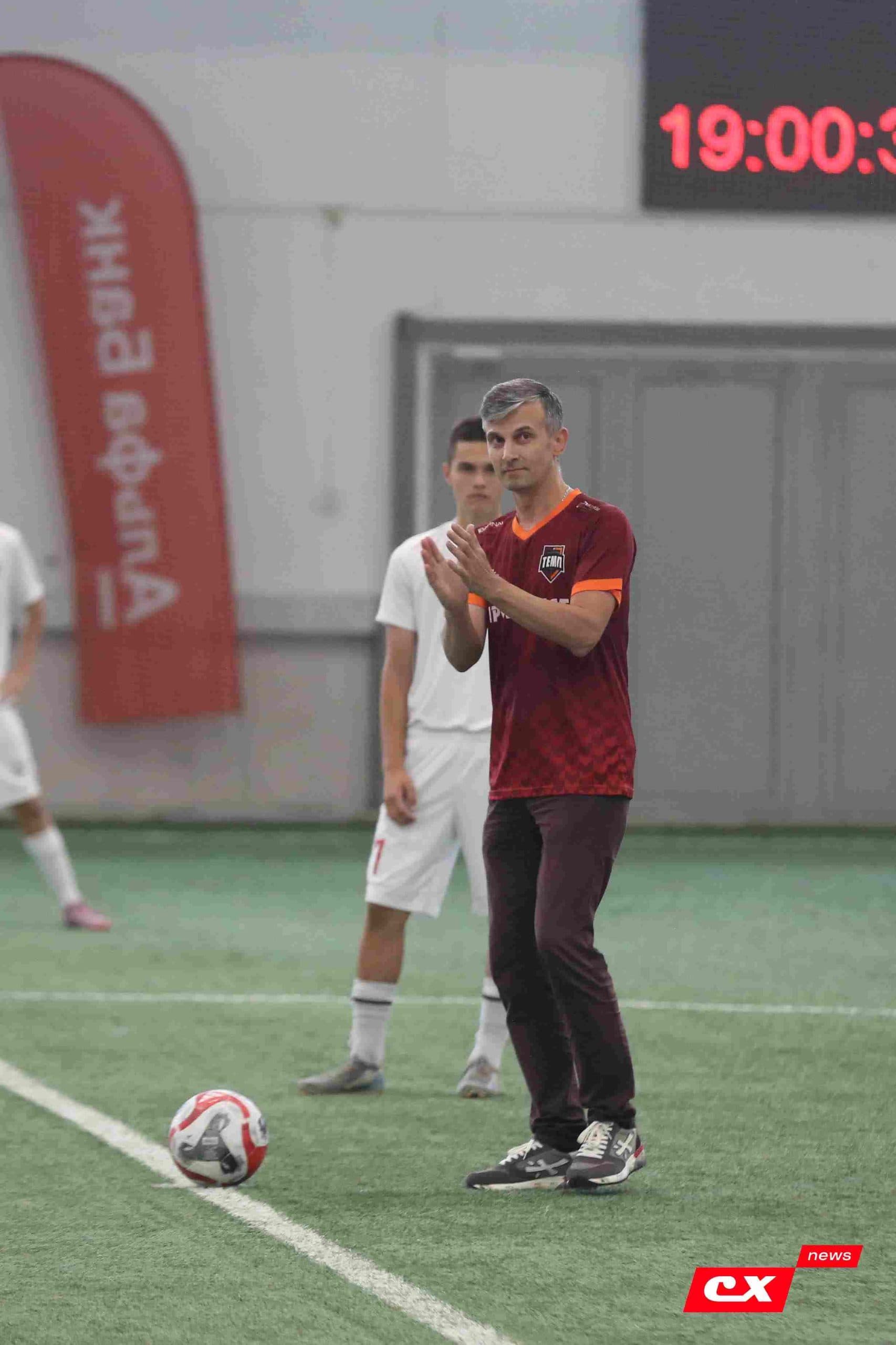 «Темп» 6:0 «Енисей-М». Третья лига. 15.08.2025. Владимир Мартынов («CX News») — кадр 127