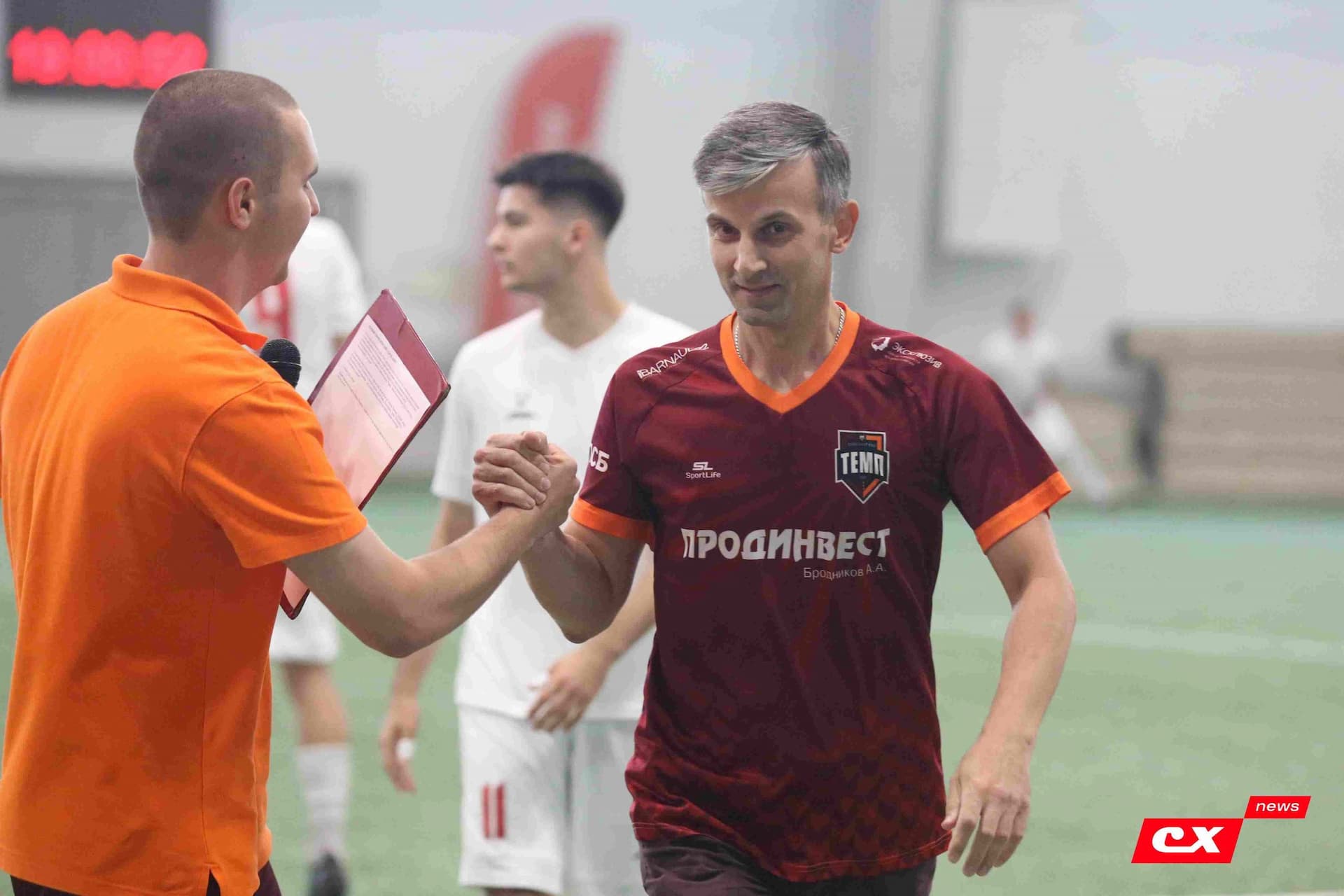 «Темп» 6:0 «Енисей-М». Третья лига. 15.08.2025. Владимир Мартынов («CX News») — кадр 131