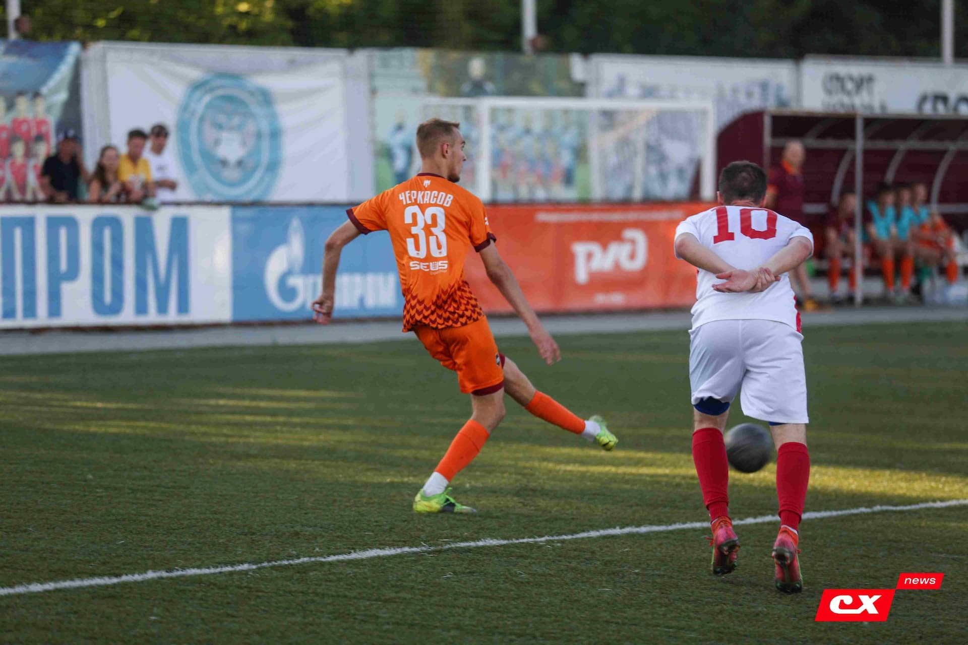 «Полимер» 2:0 «Темп». III дивизион. 06.08.2023. CX News — кадр 32
