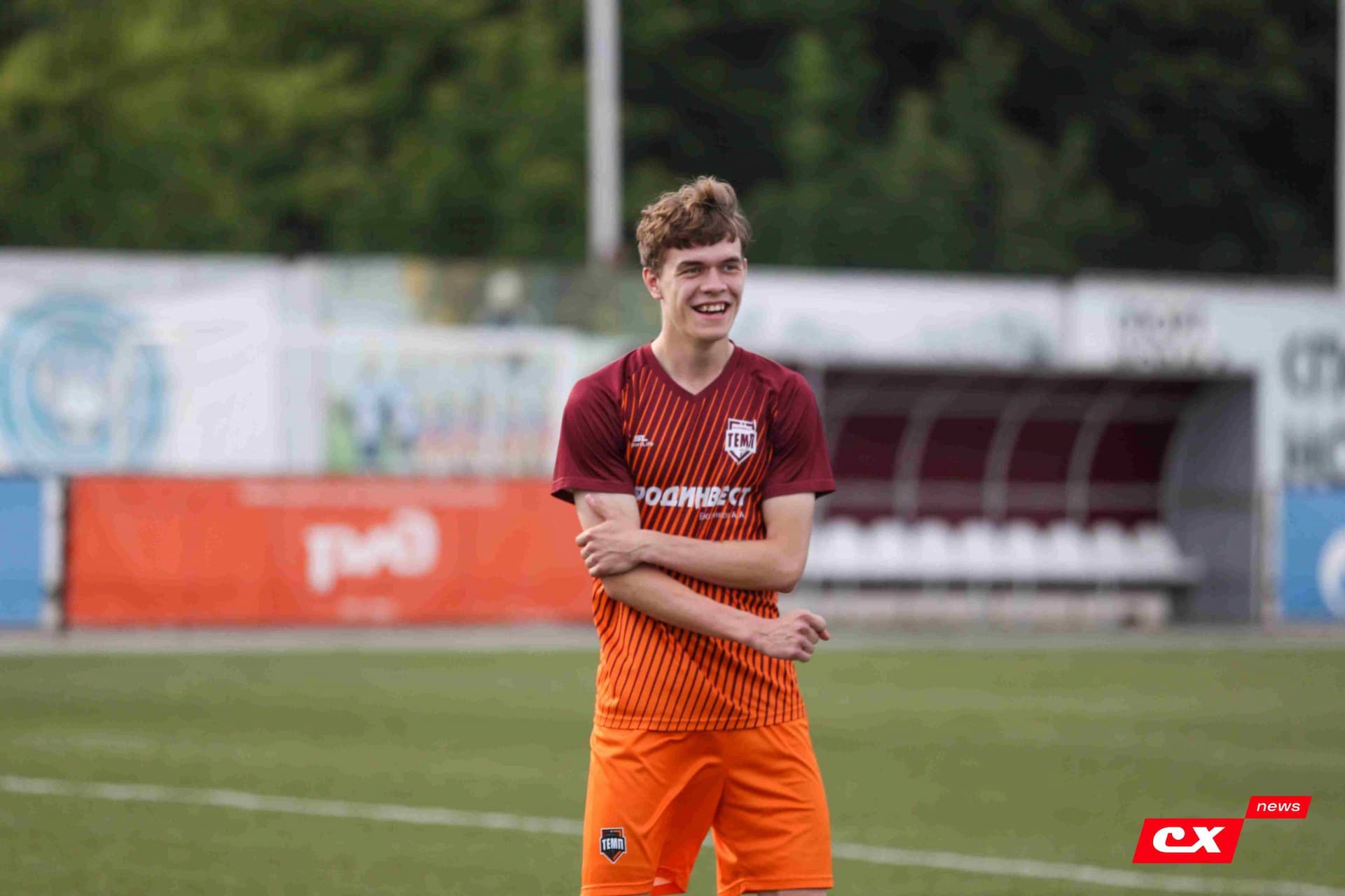 «Полимер» 2:0 «Темп». III дивизион. 06.08.2023. CX News — кадр 9