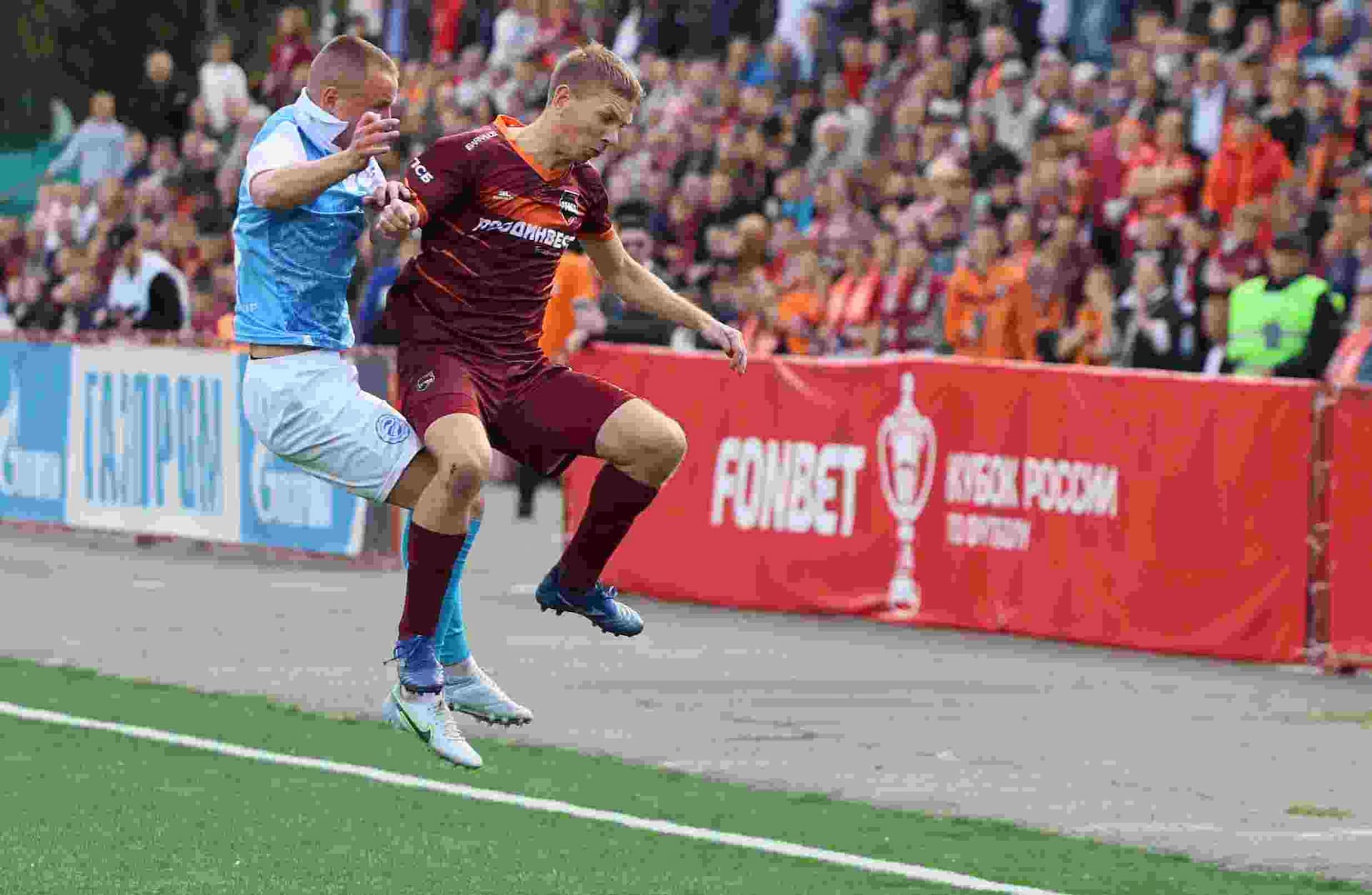 «Темп» 0:1 «Знамя Труда». FONBET Кубок России. 10.09.2025. СМИ: Владимир Мартынов («CX News»), Александр Чёрный («Алтайский спорт»), Виталий Барабаш (Сетевое издание "Толк"), Андрей Каспришин («Алтайская правда») — кадр 448