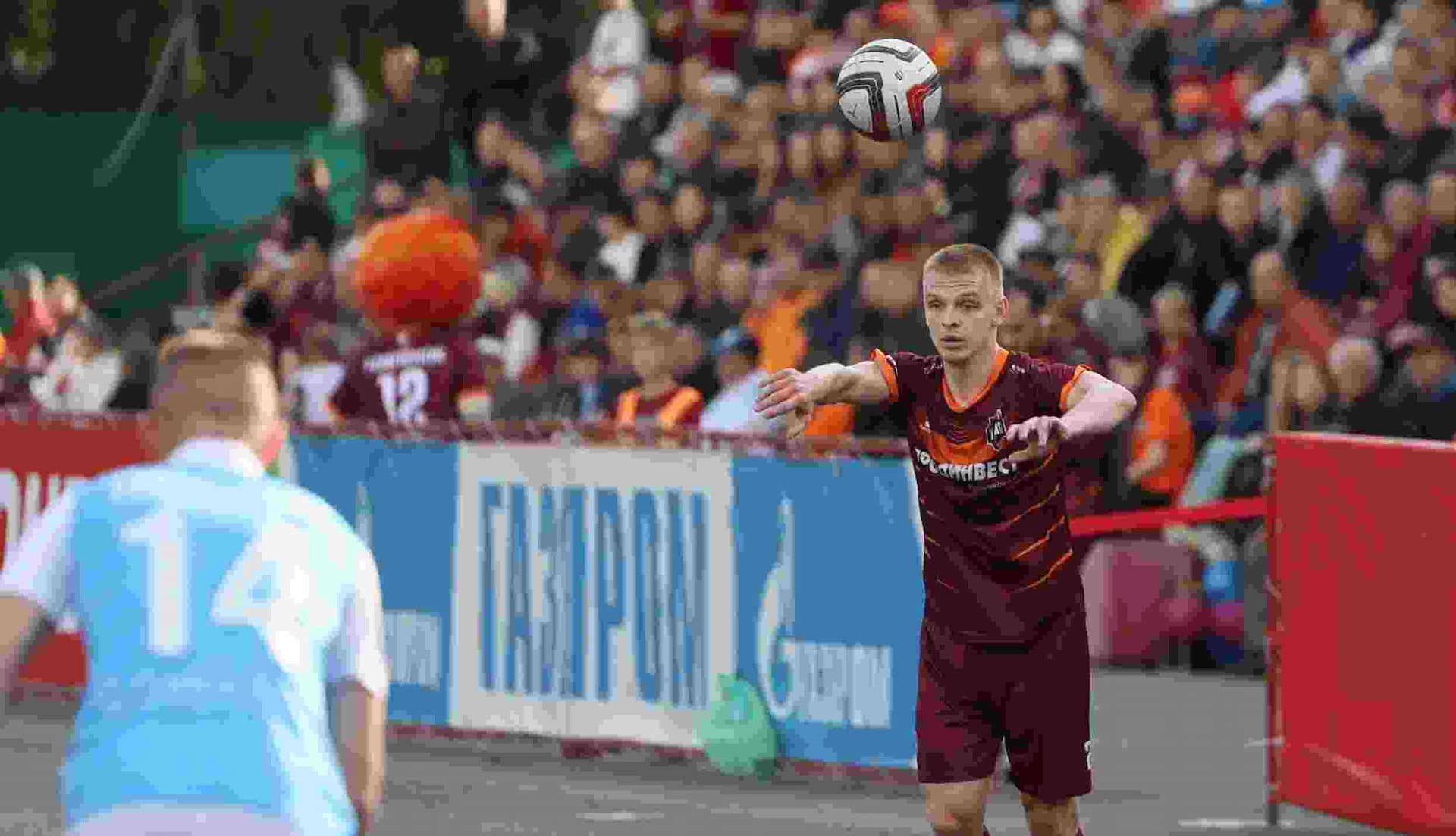 «Темп» 0:1 «Знамя Труда». FONBET Кубок России. 10.09.2025. СМИ: Владимир Мартынов («CX News»), Александр Чёрный («Алтайский спорт»), Виталий Барабаш (Сетевое издание "Толк"), Андрей Каспришин («Алтайская правда») — кадр 439