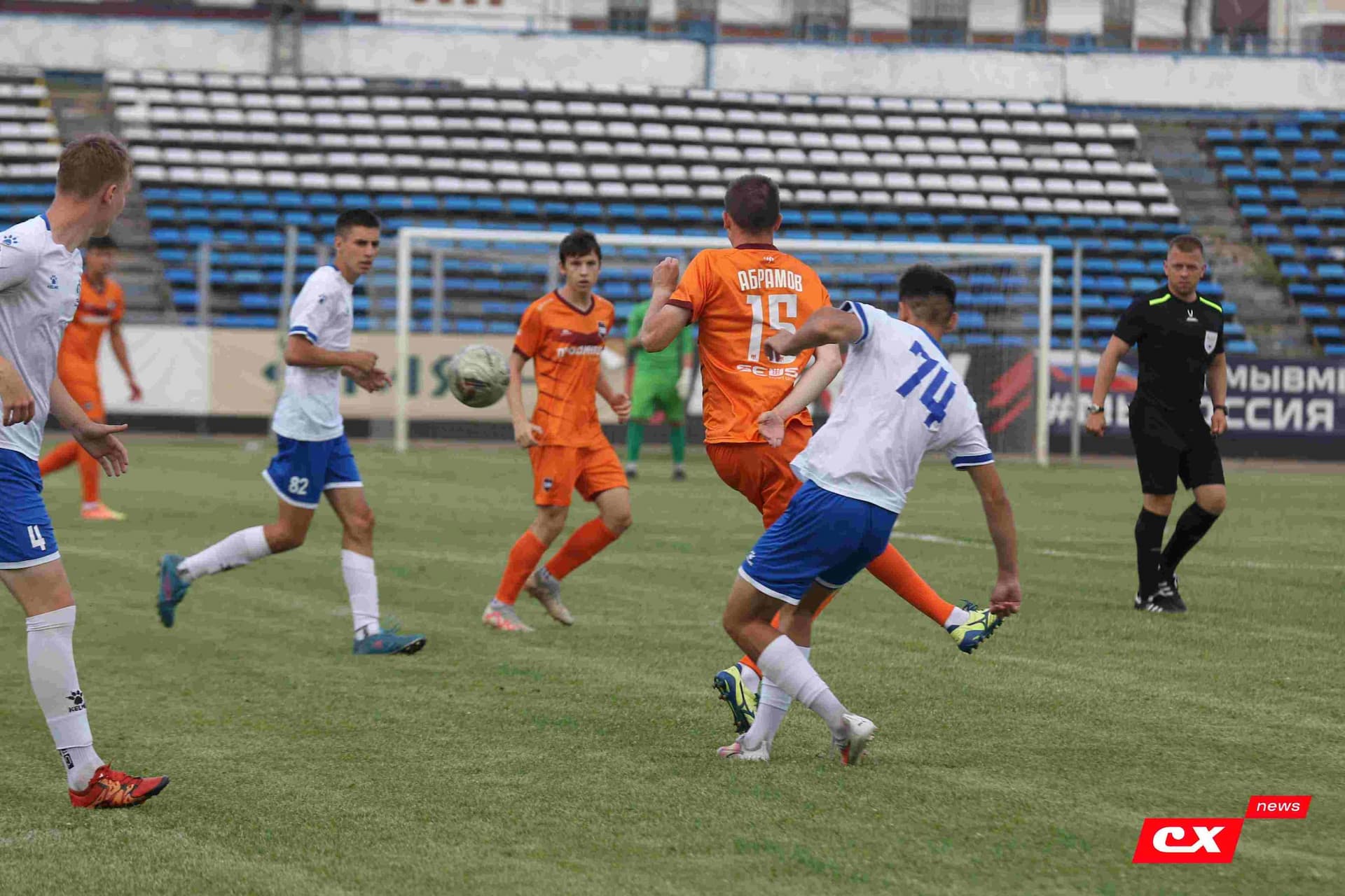 «Динамо-Барнаул-М» 1:3 «Темп». Кубок Сибири. 27.06.2025. Владимир Мартынов («CX News») — кадр 103