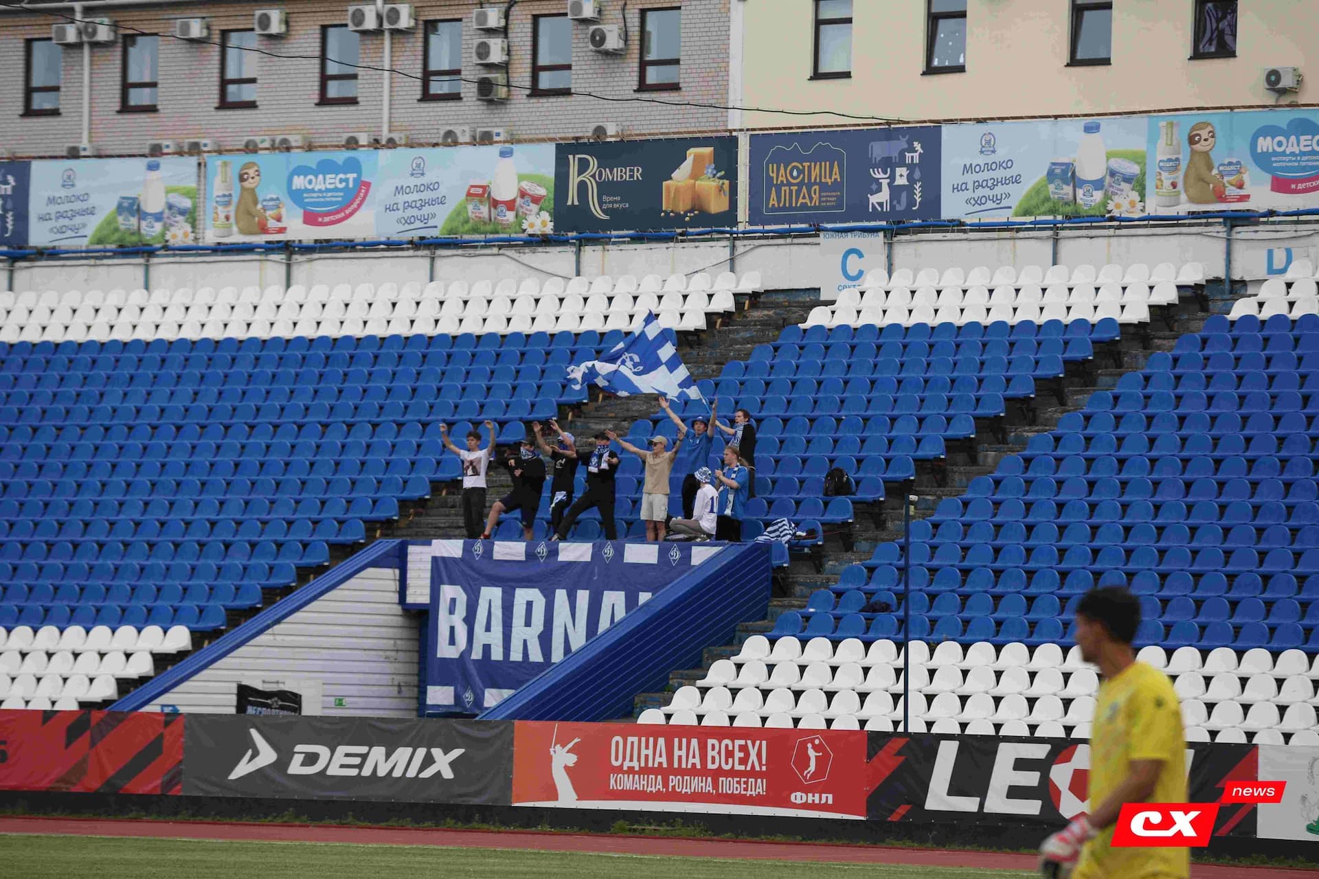 «Динамо-Барнаул-М» 1:3 «Темп». Кубок Сибири. 27.06.2025. Владимир Мартынов («CX News») — кадр 109