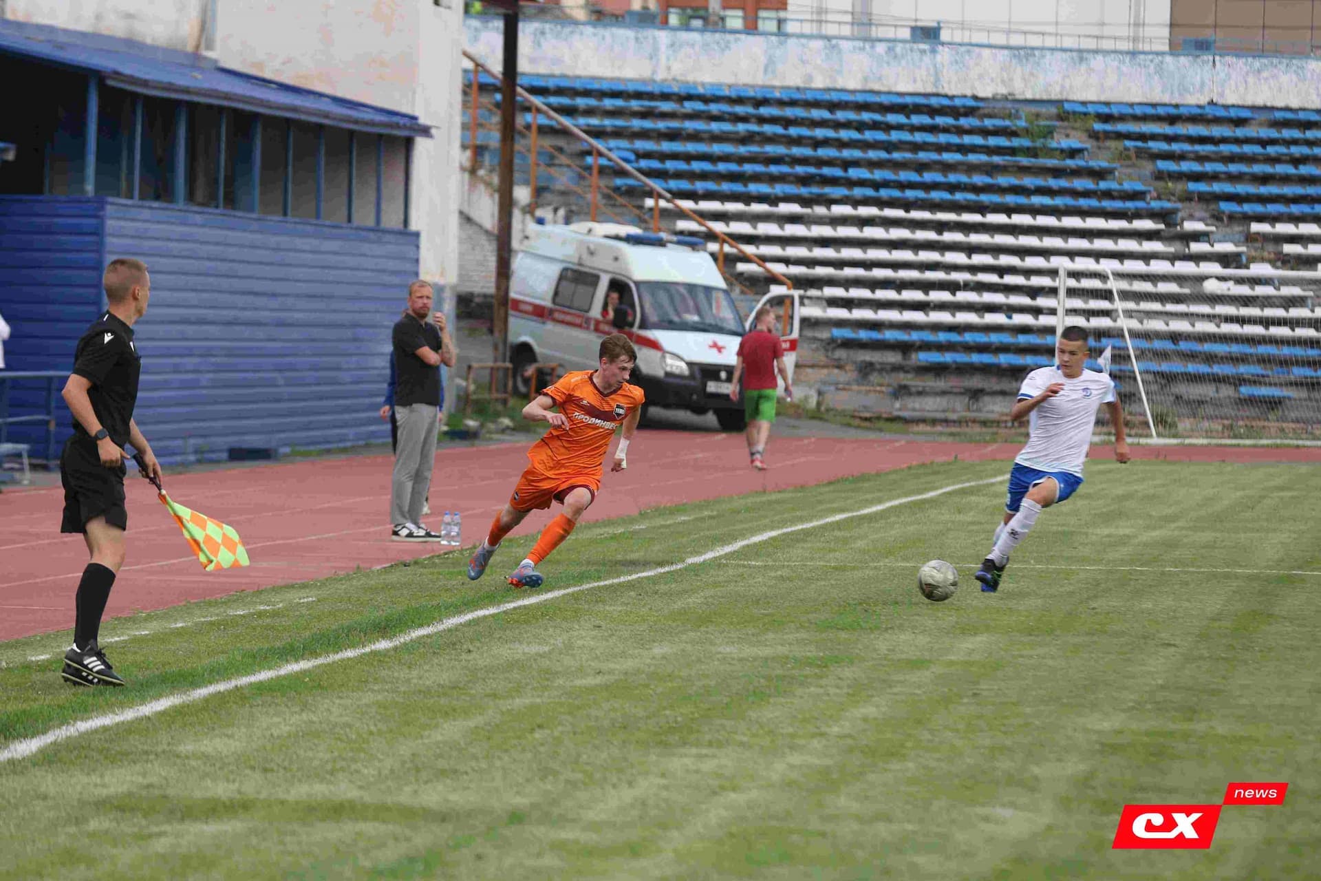 «Динамо-Барнаул-М» 1:3 «Темп». Кубок Сибири. 27.06.2025. Владимир Мартынов («CX News») — кадр 126