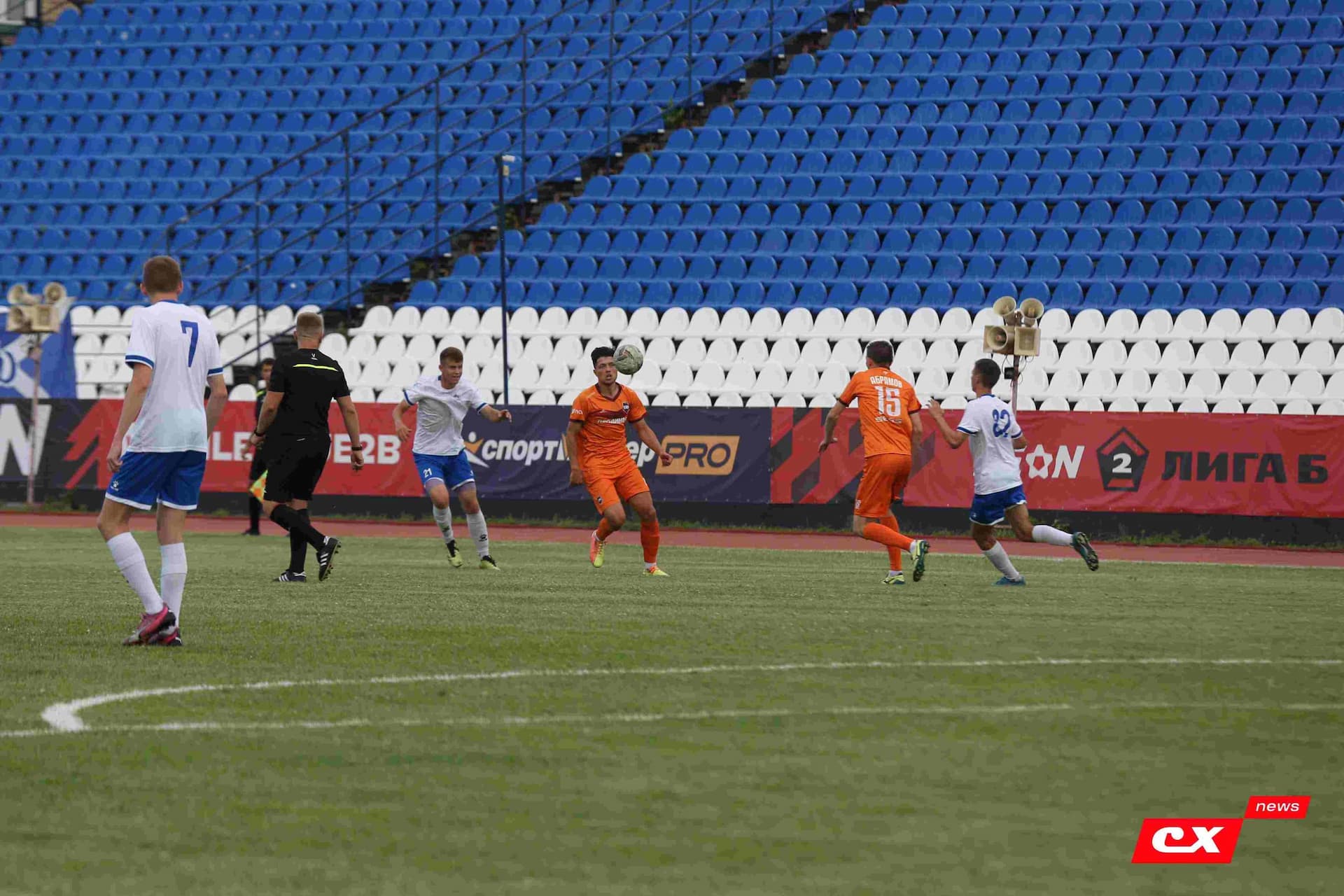 «Динамо-Барнаул-М» 1:3 «Темп». Кубок Сибири. 27.06.2025. Владимир Мартынов («CX News») — кадр 155