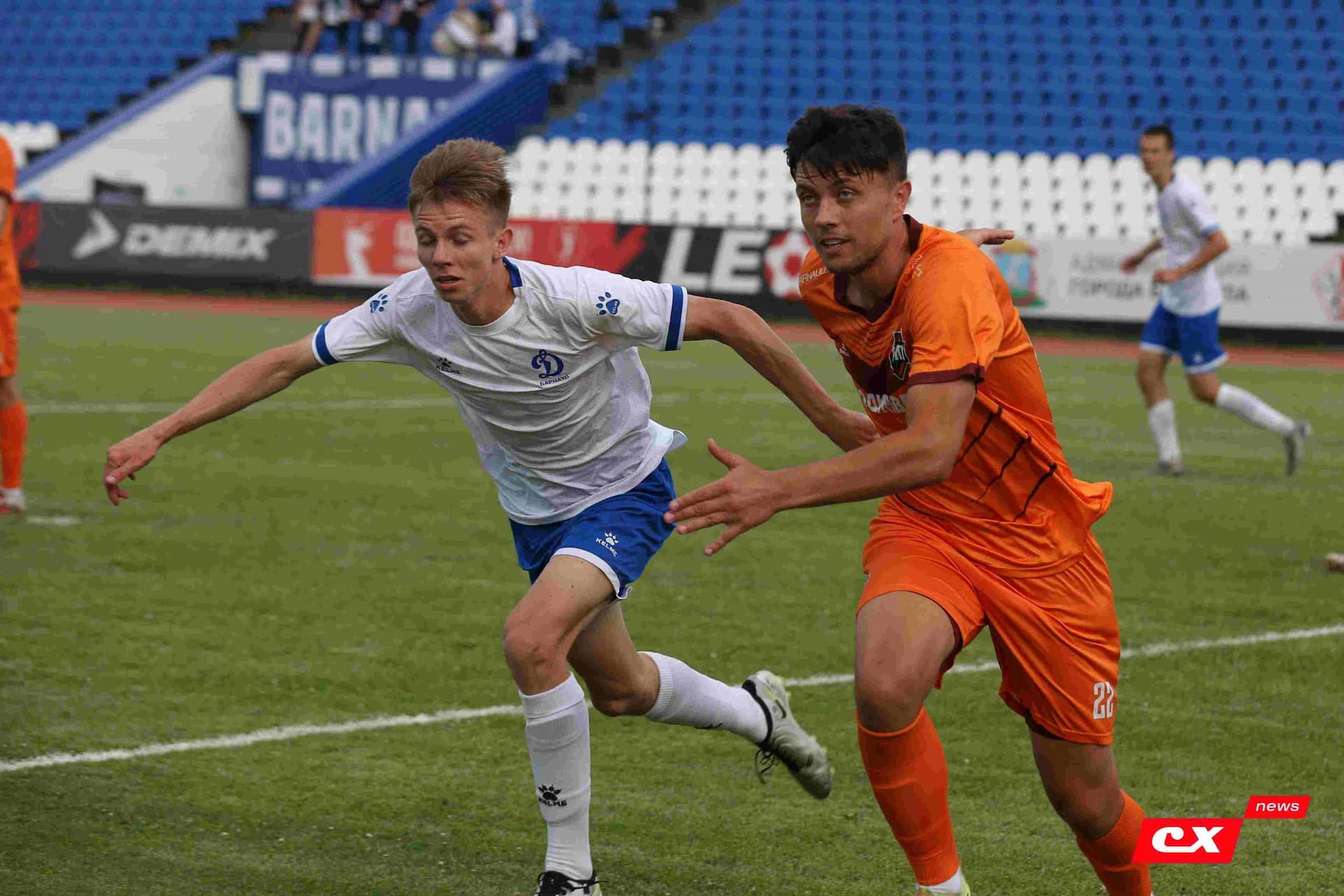 «Динамо-Барнаул-М» 1:3 «Темп». Кубок Сибири. 27.06.2025. Владимир Мартынов («CX News») — кадр 190