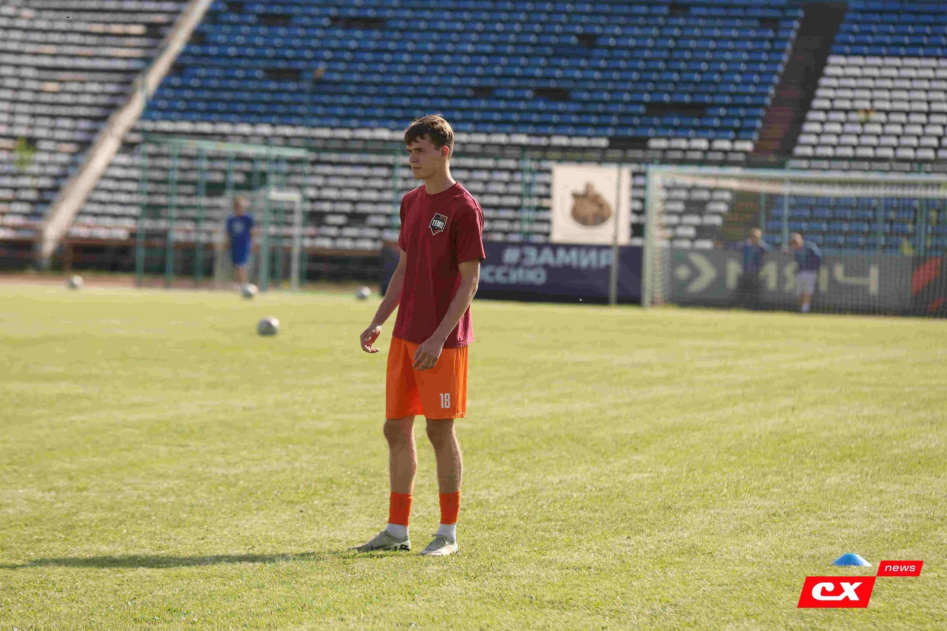 «Динамо-Барнаул-М» 1:3 «Темп». Кубок Сибири. 27.06.2025. Владимир Мартынов («CX News») — кадр 22