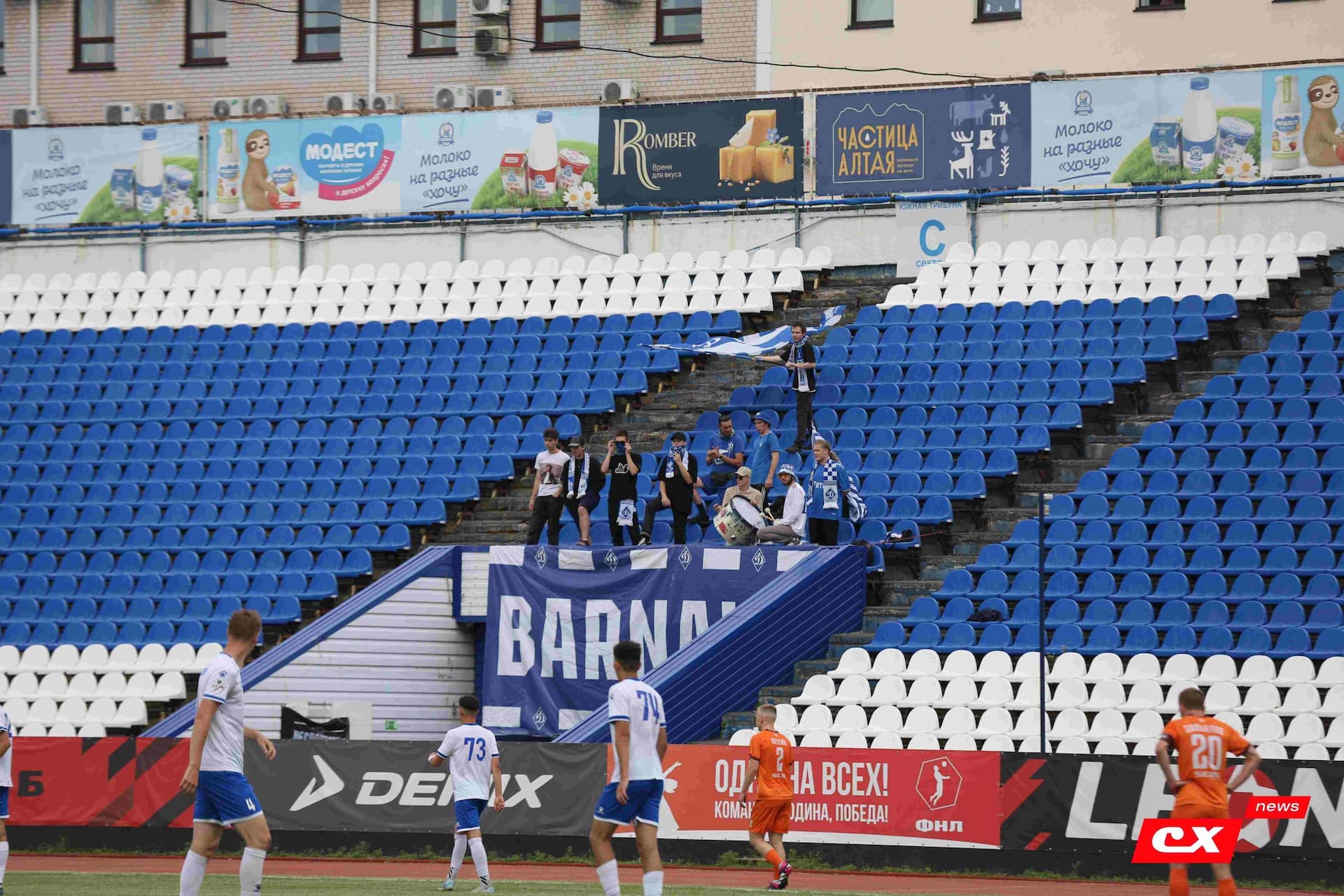 «Динамо-Барнаул-М» 1:3 «Темп». Кубок Сибири. 27.06.2025. Владимир Мартынов («CX News») — кадр 243