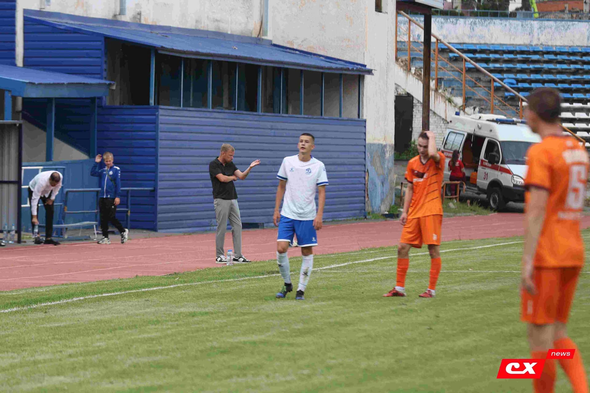 «Динамо-Барнаул-М» 1:3 «Темп». Кубок Сибири. 27.06.2025. Владимир Мартынов («CX News») — кадр 252